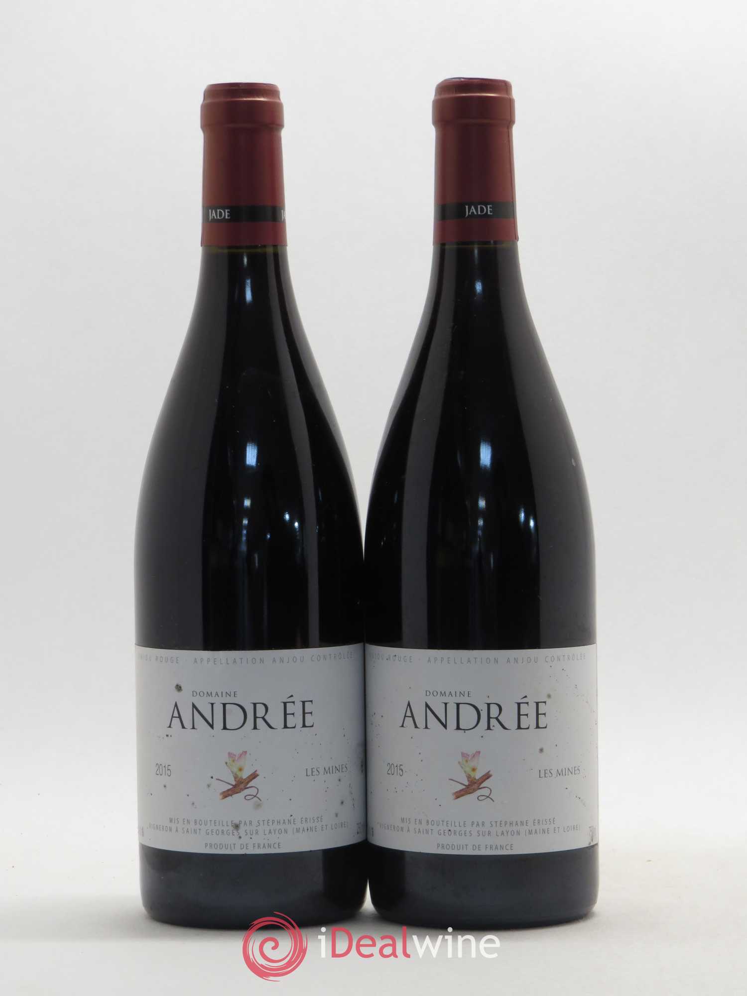 Anjou Les Mines Andrée (Domaine) 2015 - Lot de 2 bouteilles - 0