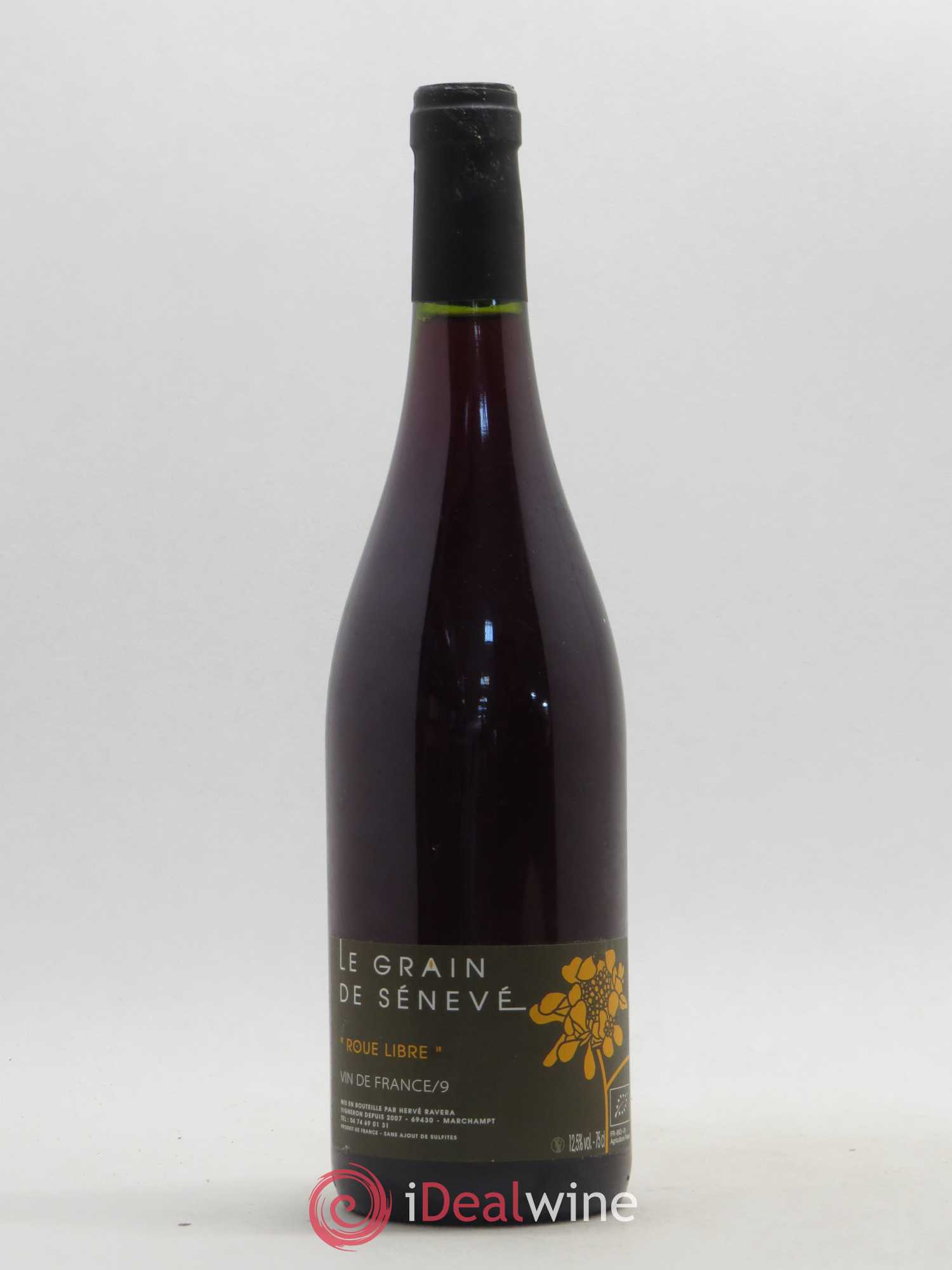 Vin de France Le grain de Sénevé Roue Libre Ravera 2009 - Lot de 1 bouteille - 0