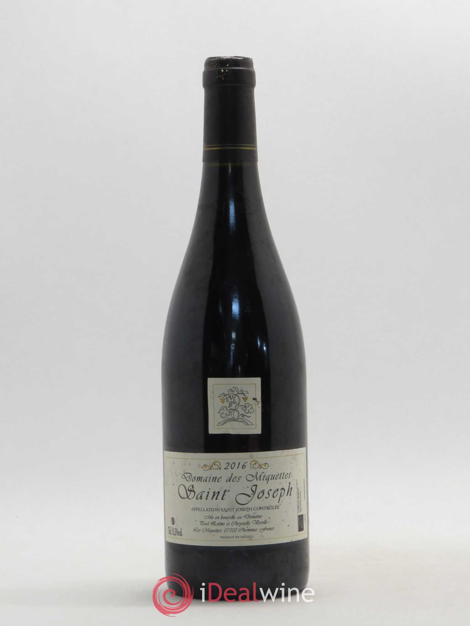 Saint-Joseph Domaine des Miquettes 2016 - Posten von 1 Flasche - 0