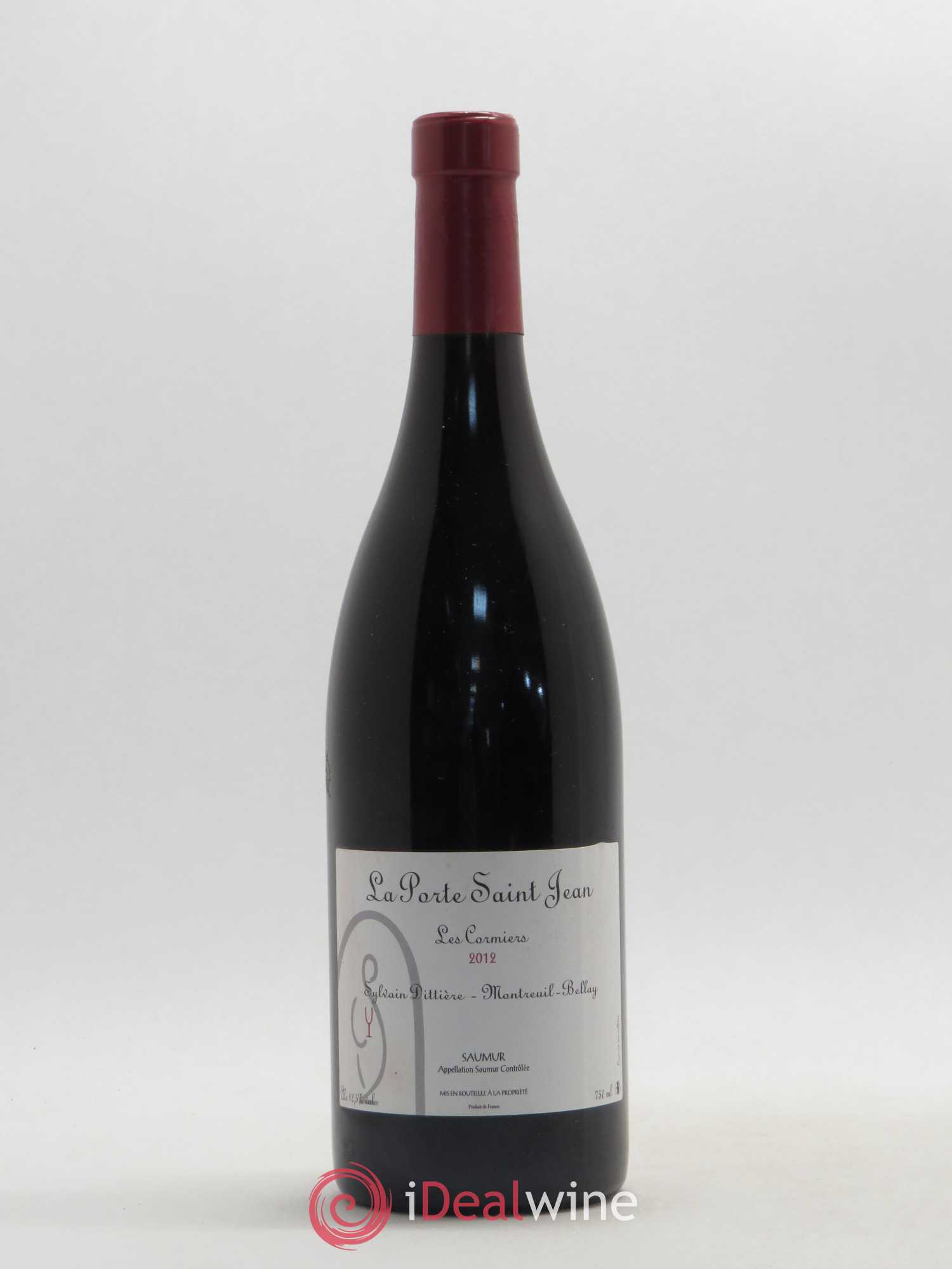 Saumur Les Cormiers La Porte Saint Jean 2012 - Lot de 1 bouteille - 0