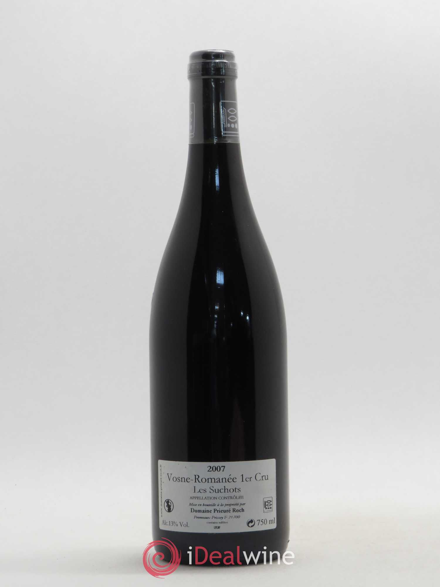 Vosne-Romanée 1er Cru Les Suchots Prieuré Roch 2007 - Lot de 1 bouteille - 1