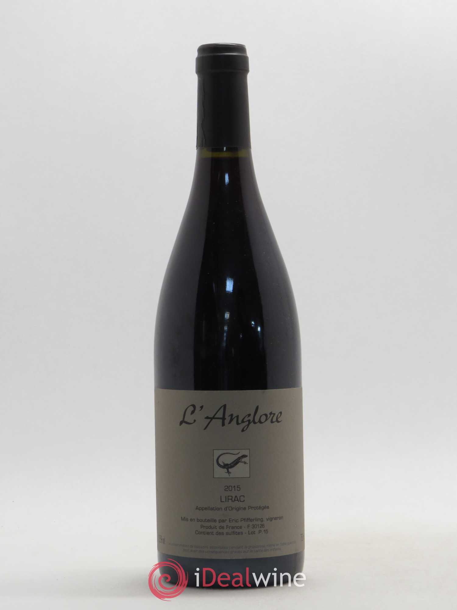 Lirac L'Anglore 2015 - Lot de 1 bouteille - 0
