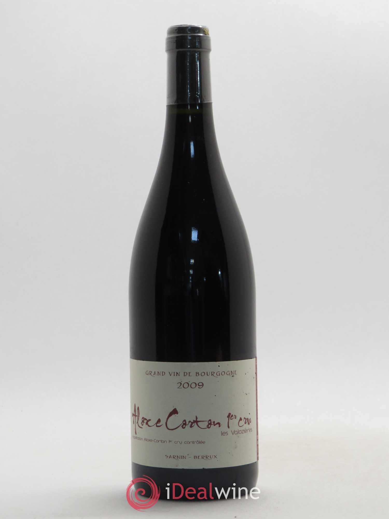 Aloxe-Corton 1er Cru Les Valozieres Domaine Sarnin Berrux 2009 - Posten von 1 Flasche - 0