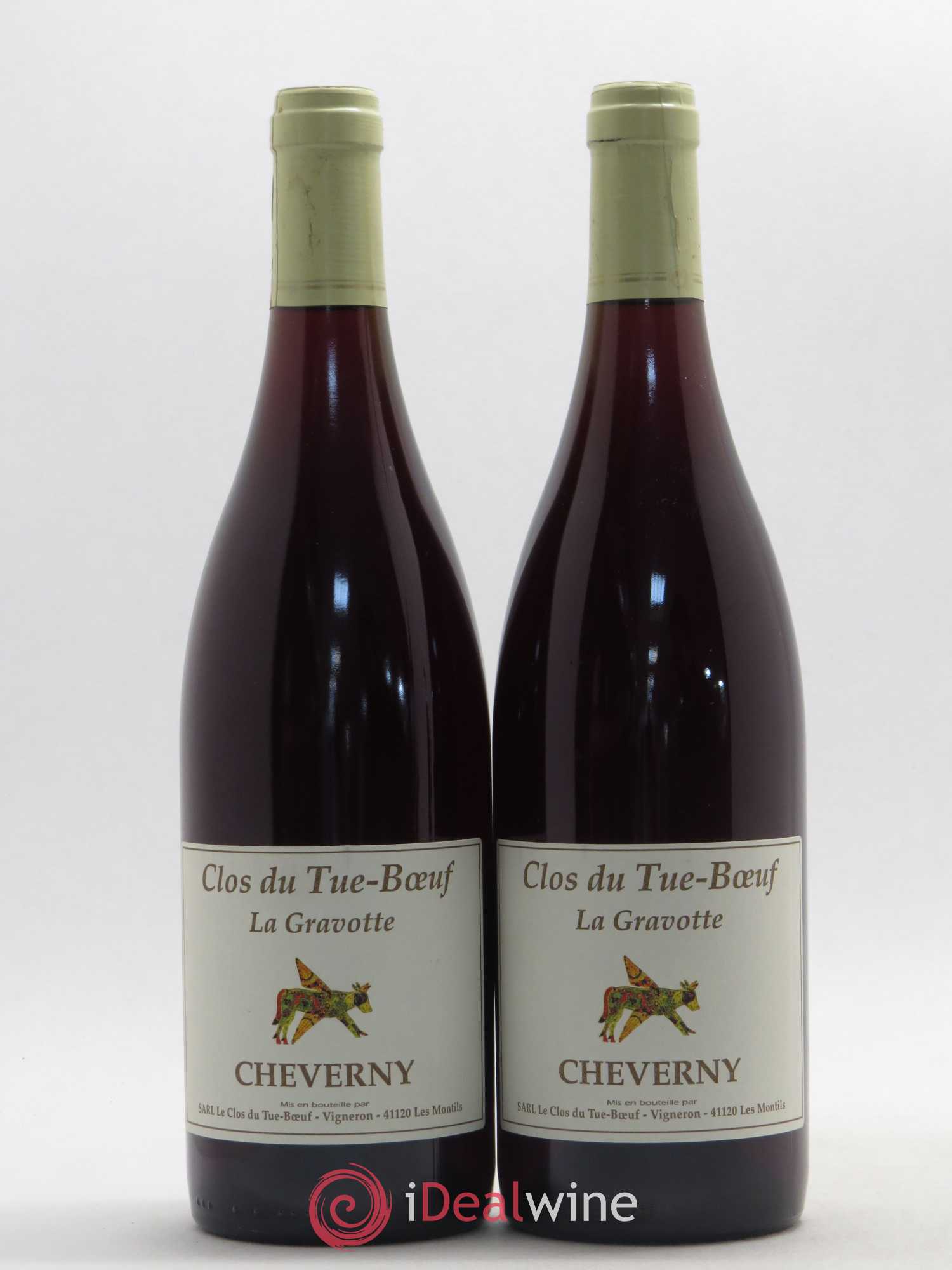 Cheverny La Gravotte Clos du Tue-Boeuf 2013 - Lot de 2 bouteilles - 0