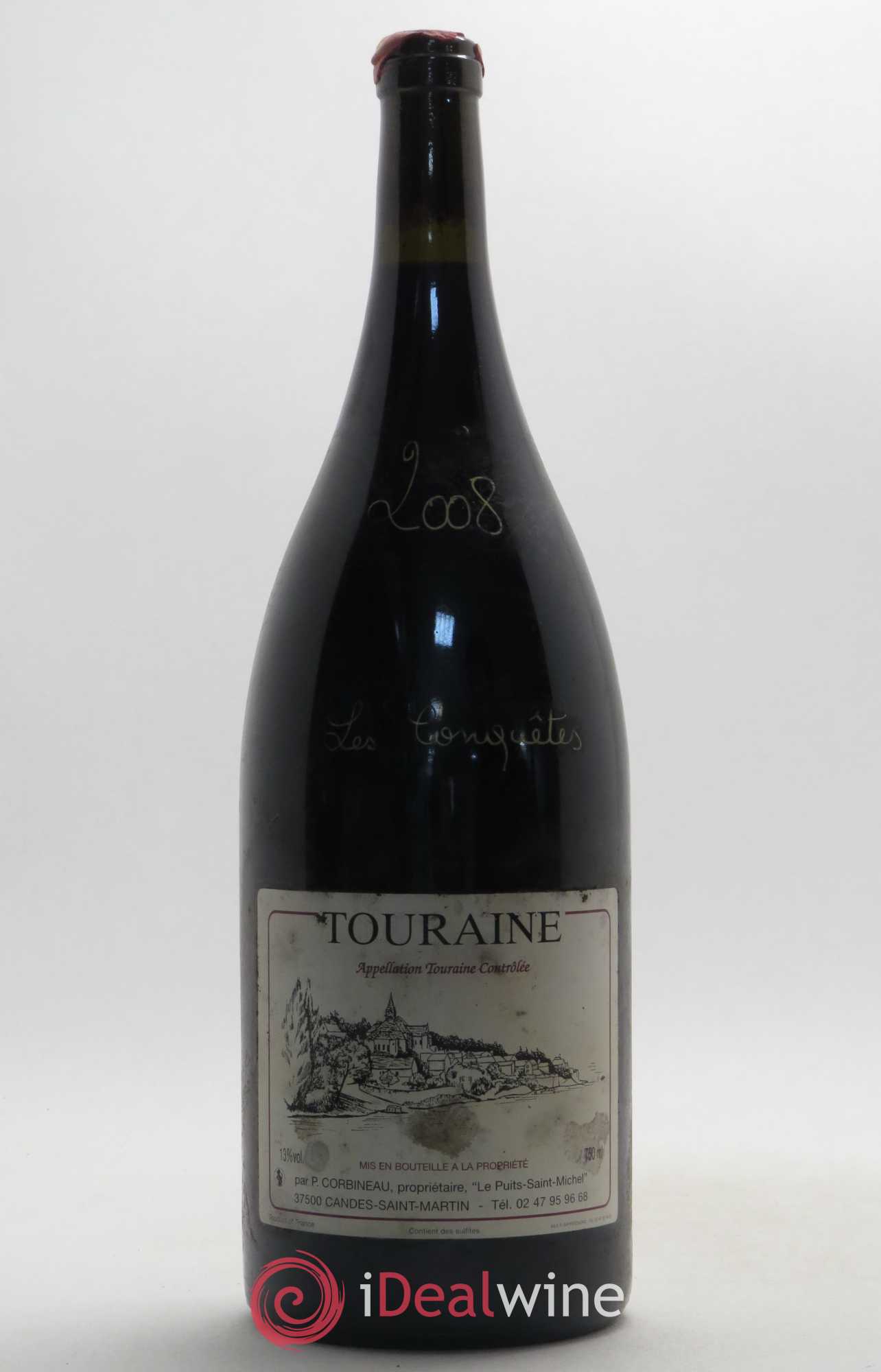 Touraine Patrick Corbineau Les Conquêtes 2008 - Lot de 1 magnum - 0