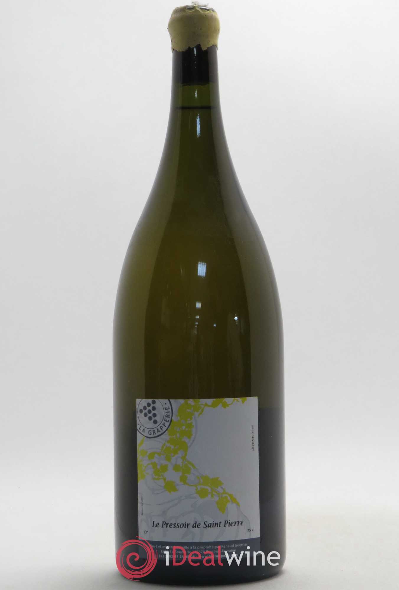 Vin de France Pressoir de Saint-Pierre La Grapperie 2008 - Lot de 1 magnum - 0