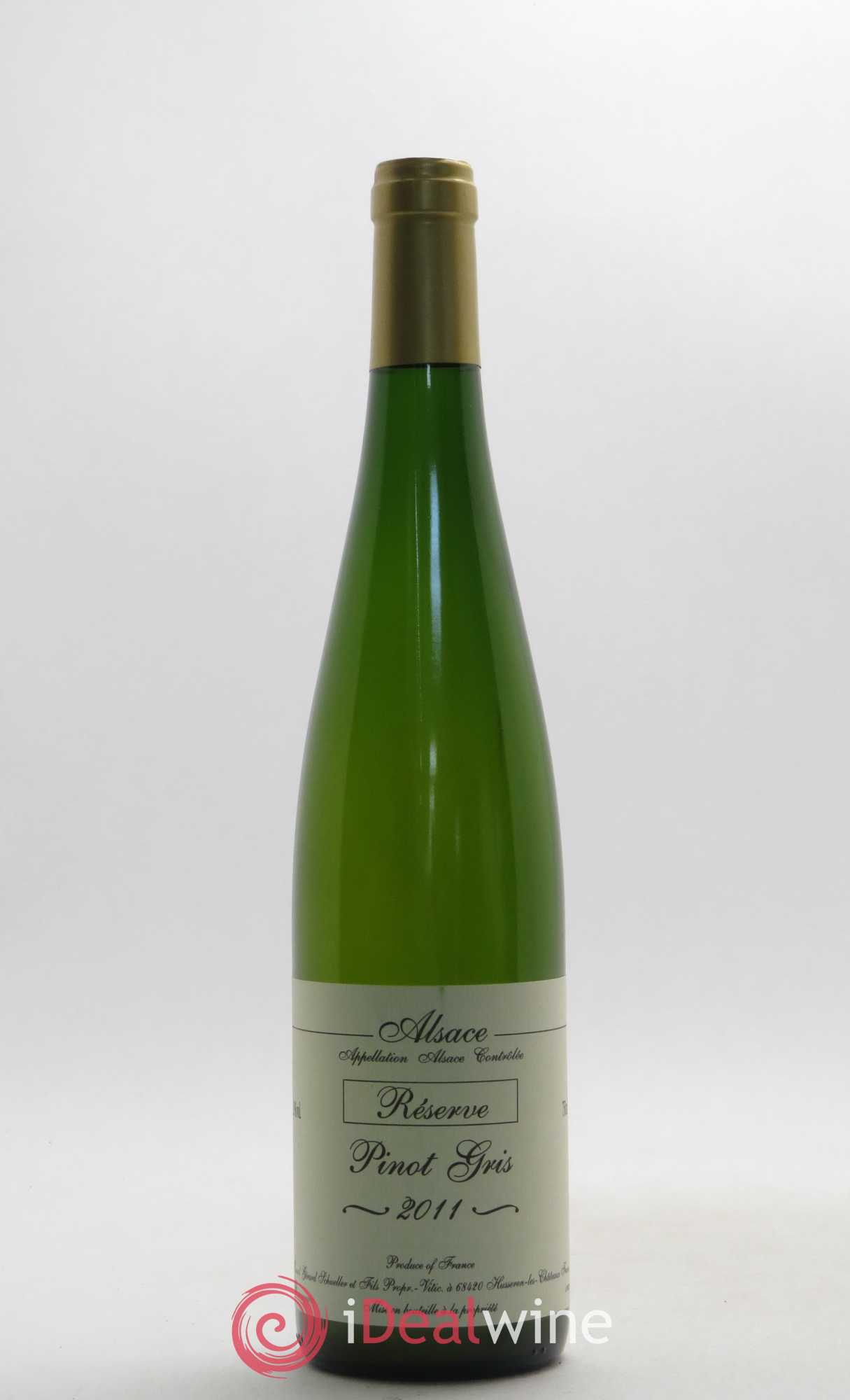 Alsace Pinot Gris (Tokay) Gérard Schueller (Domaine) Reserve 2011 - Lot de 1 bouteille - 0