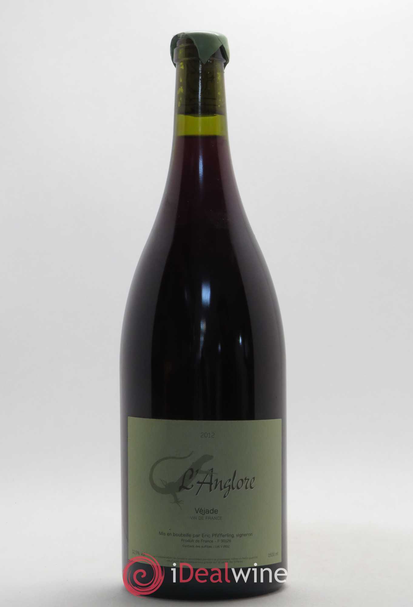 Vin de France Véjade L'Anglore 2012 - Lot de 1 magnum - 0