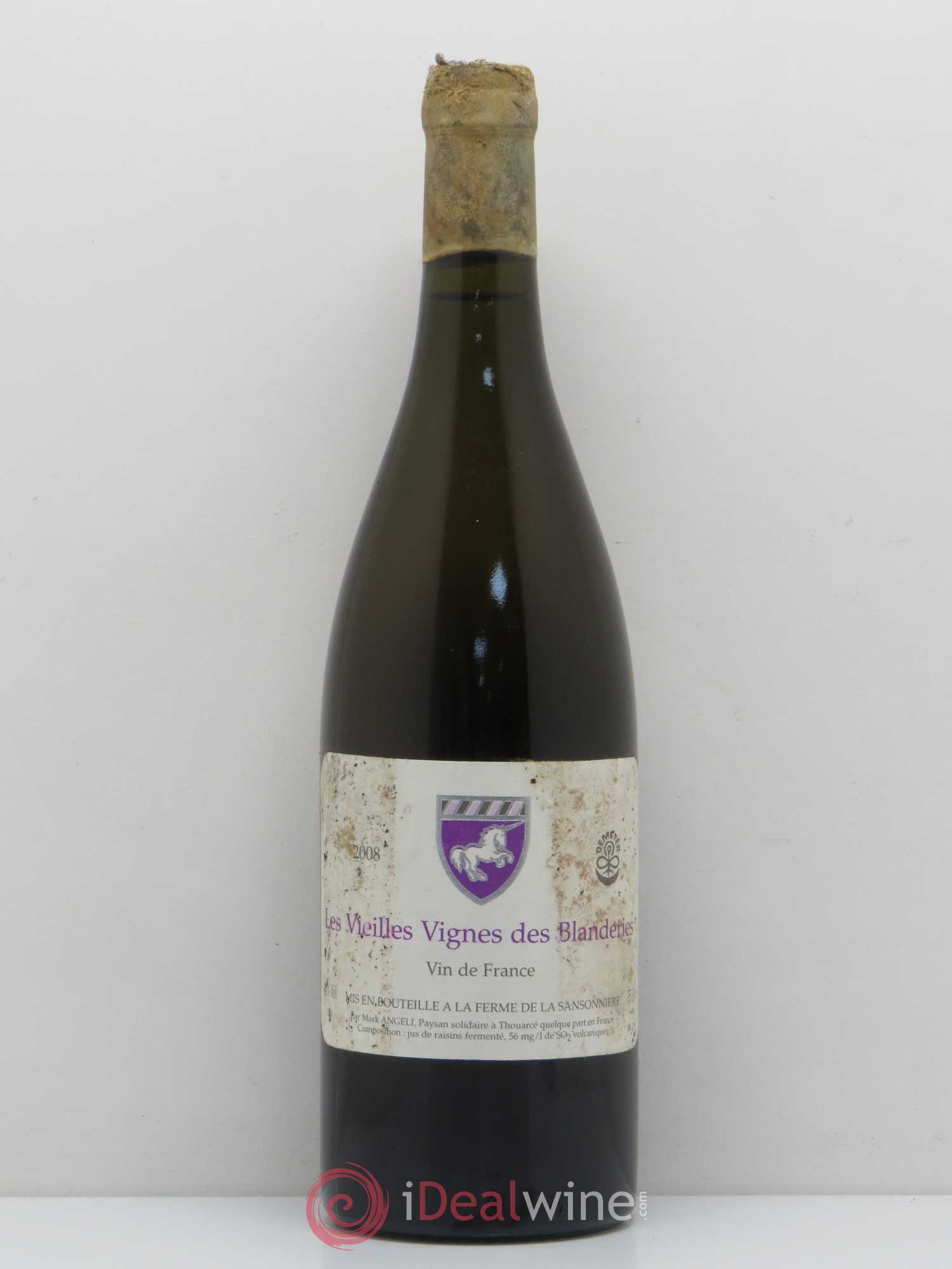Vin de France Les Vieilles Vignes des Blanderies Mark Angeli (Domaine) - Ferme de la Sansonnière 2008 - Posten von 1 Flasche - 0