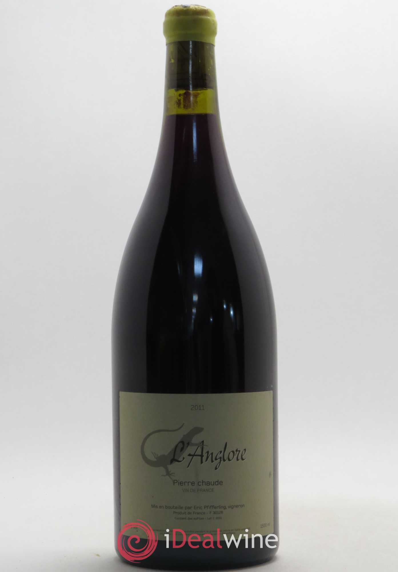 Vin de France Pierre chaude L'Anglore 2011 - Lot de 1 magnum - 0