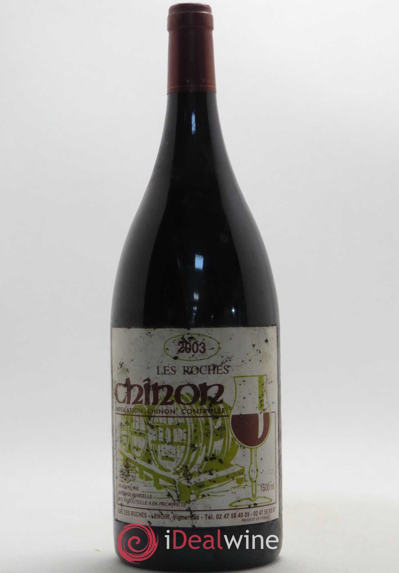 Chinon Les Roches Lenoir (Domaine) 2003 - Lot de 1 magnum - 0