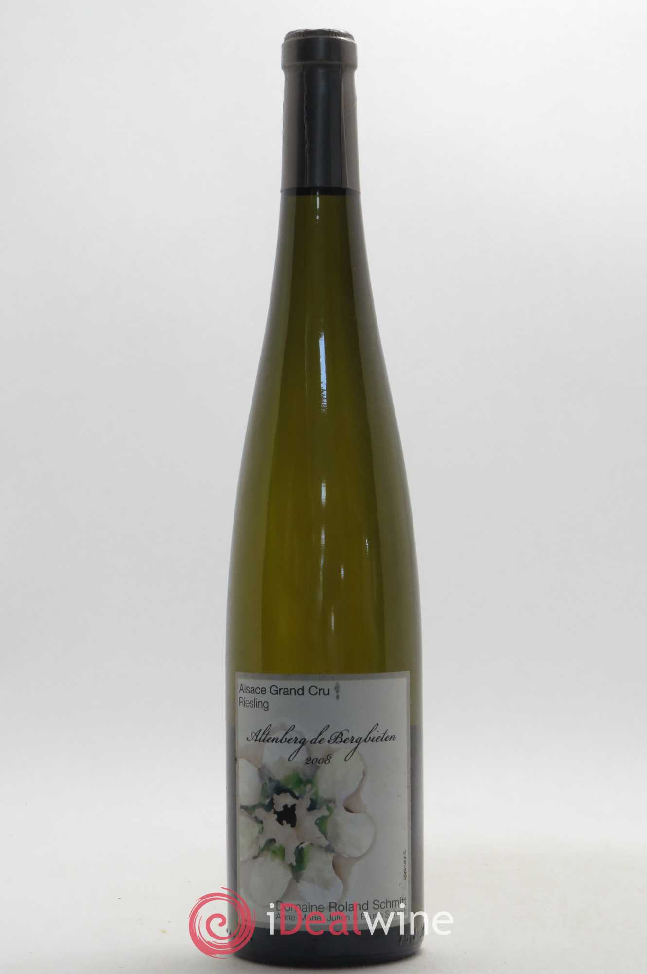 Riesling Selection de Vieilles Vignes Altenberg de Bergbieten Domaine Roland Schmitt 2008 - Posten von 1 Flasche - 0