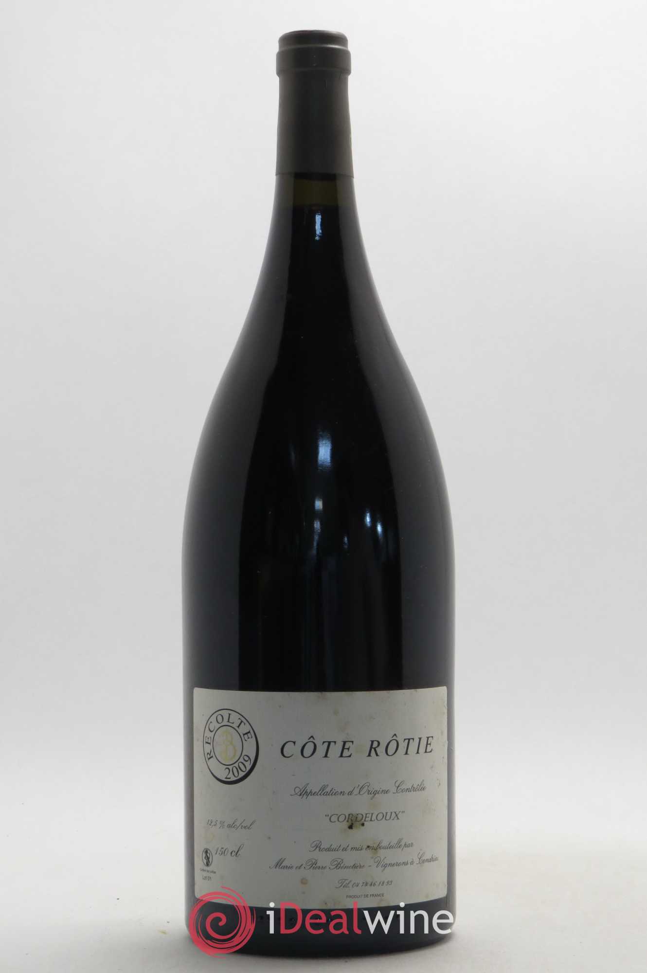 Côte-Rôtie Cordeloux Marie et Pierre Bénetière (Domaine) 2009 - Lot de 1 magnum - 0