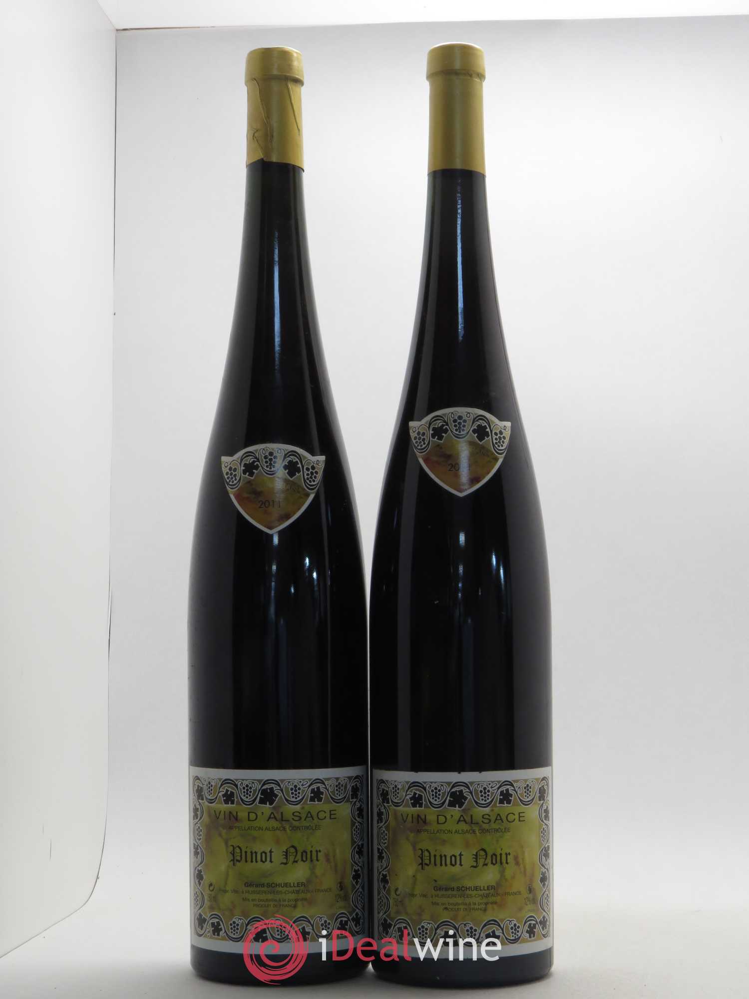 Alsace Pinot Noir Gérard Schueller (Domaine) 2011 - Lot de 2 magnums - 0