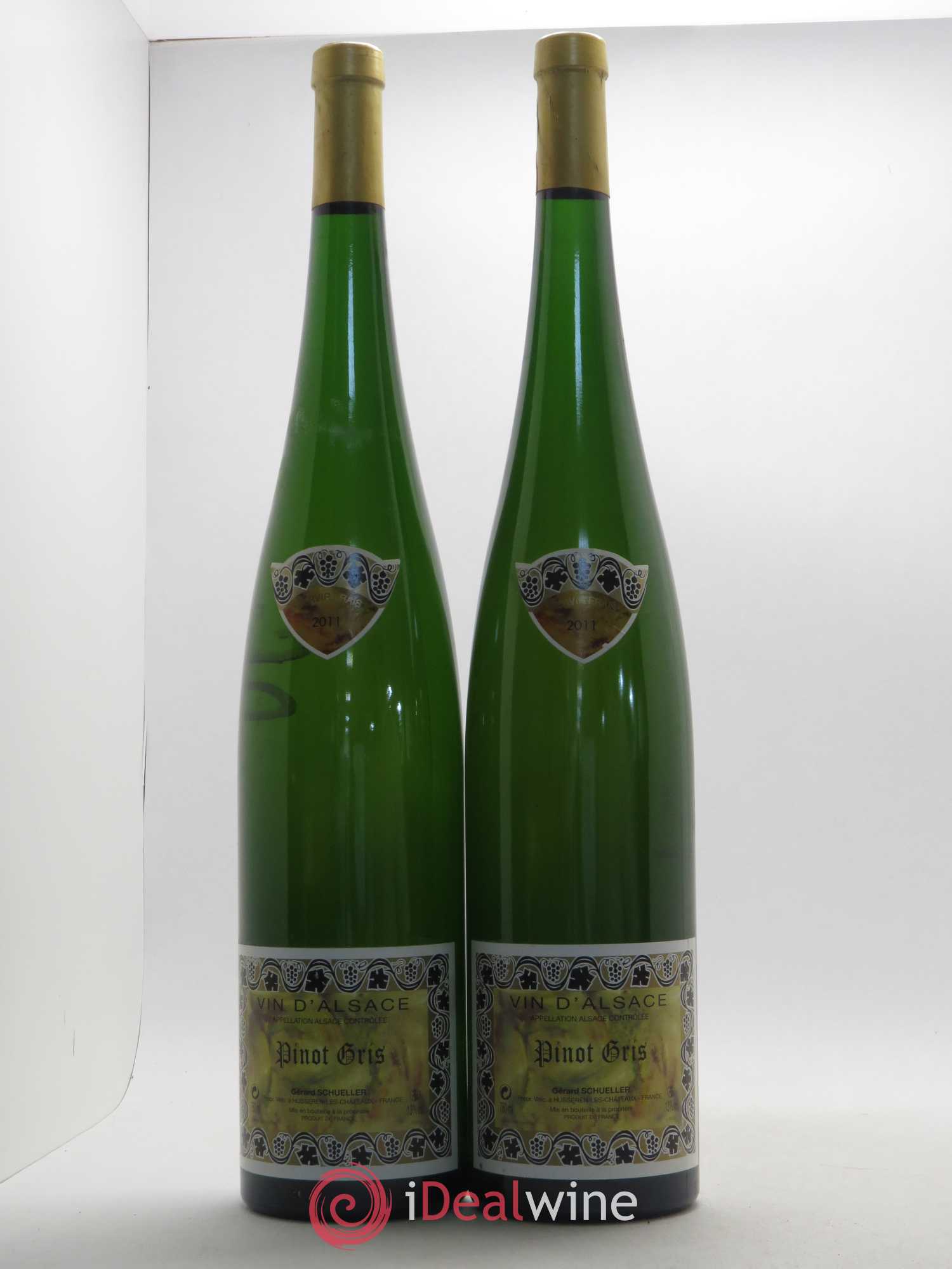 Alsace Pinot Gris (Tokay) Gérard Schueller (Domaine) 2011 - Posten von 2 Magnum - 0