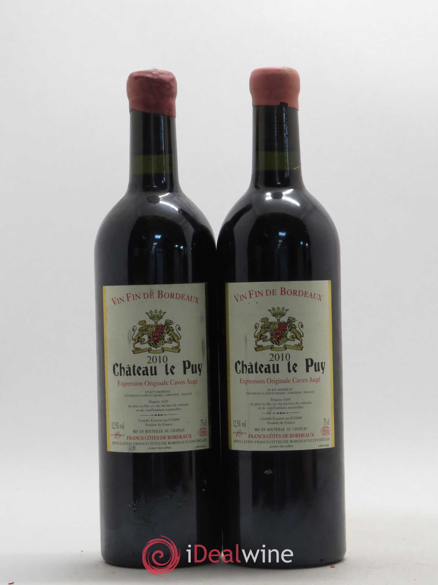 Château Le Puy 2010 - Lot de 2 bouteilles - 0