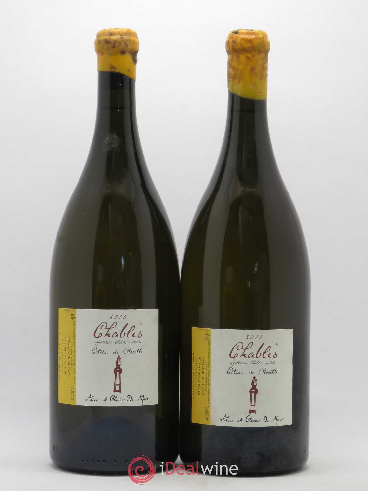 Bourgogne Chitry Alice et Olivier De Moor 2010 - Lot de 2 magnums - 0
