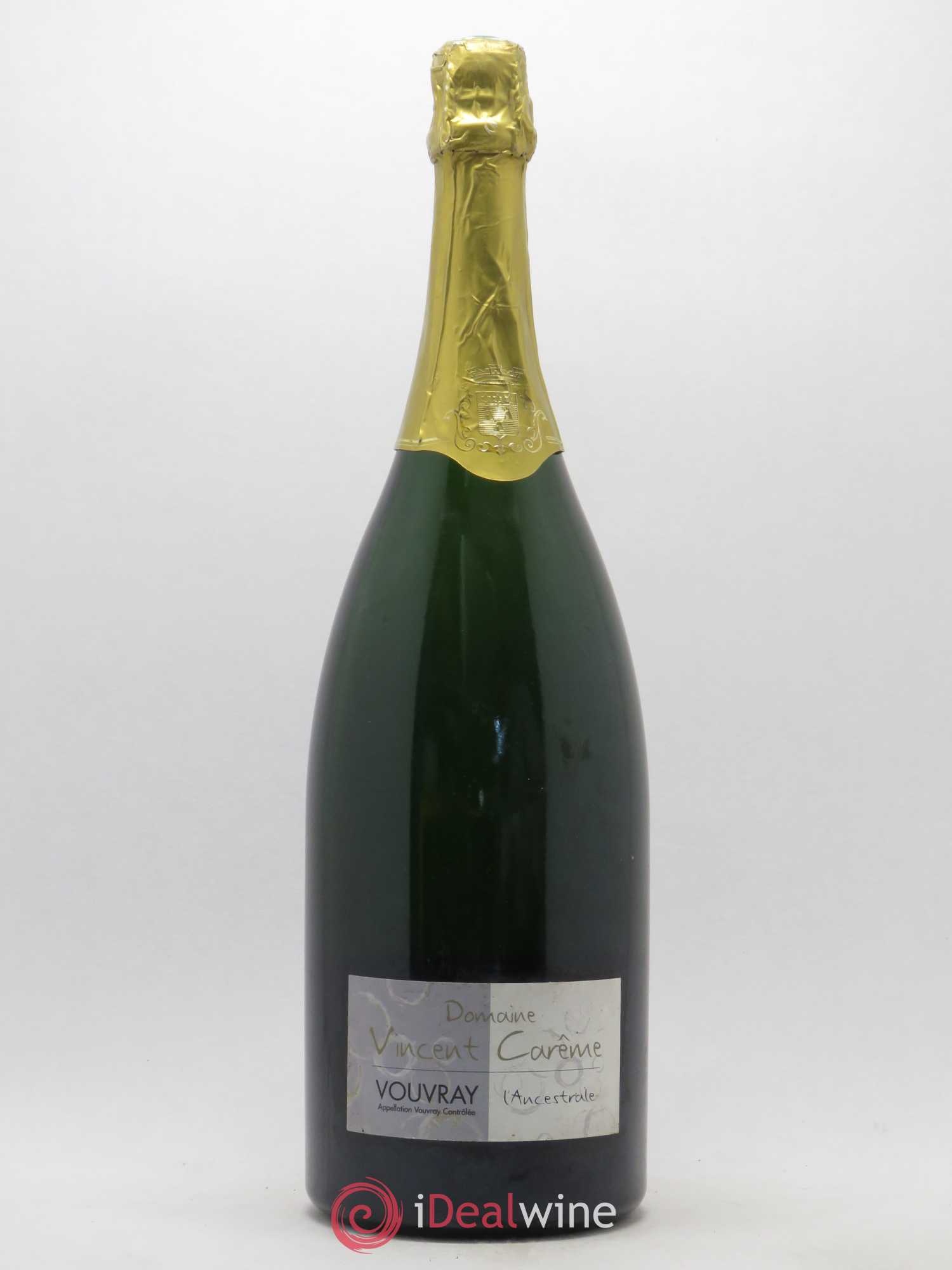 Vouvray Plaisir ancestral Brut Nature Domaine Vincent Carême (sans prix de réserve) 2004 - Lot de 1 magnum - 0
