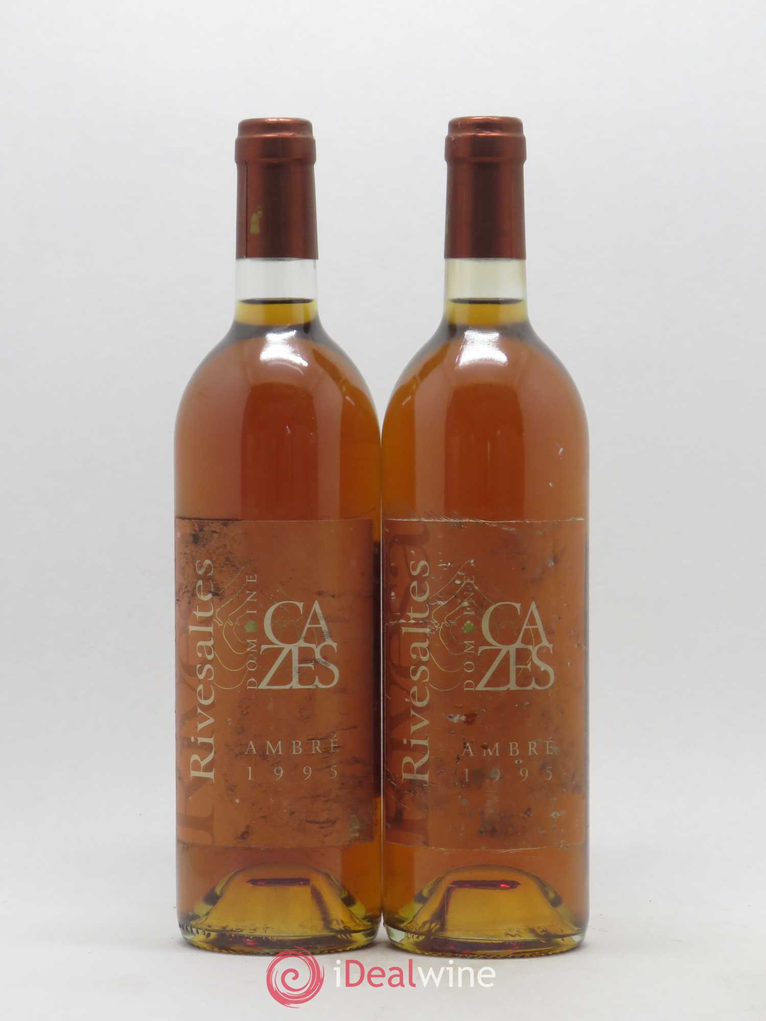 Rivesaltes Cazes 1995 - Posten von 2 Flaschen - 0