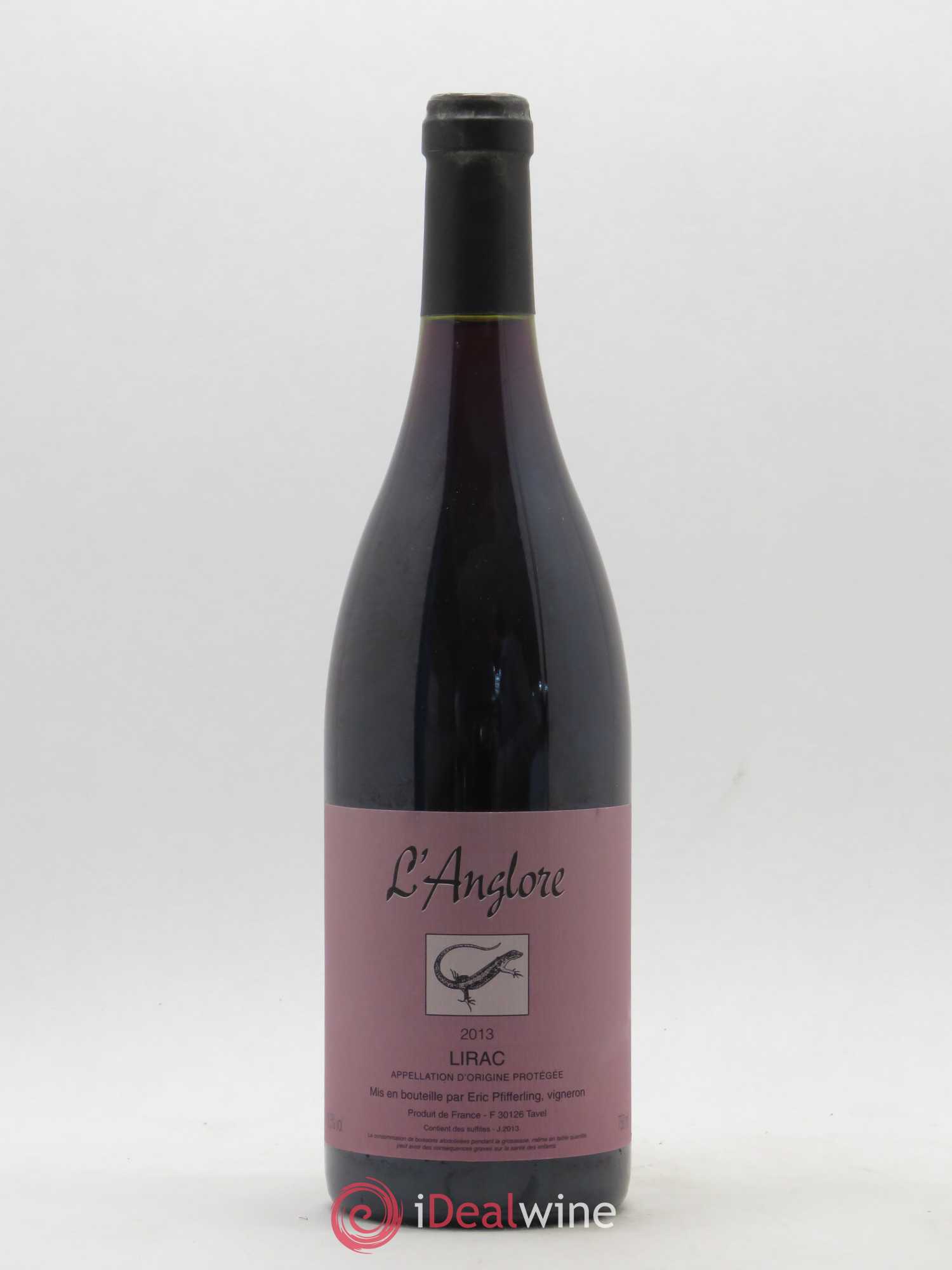 Lirac L'Anglore 2013 - Lot de 1 bouteille - 0