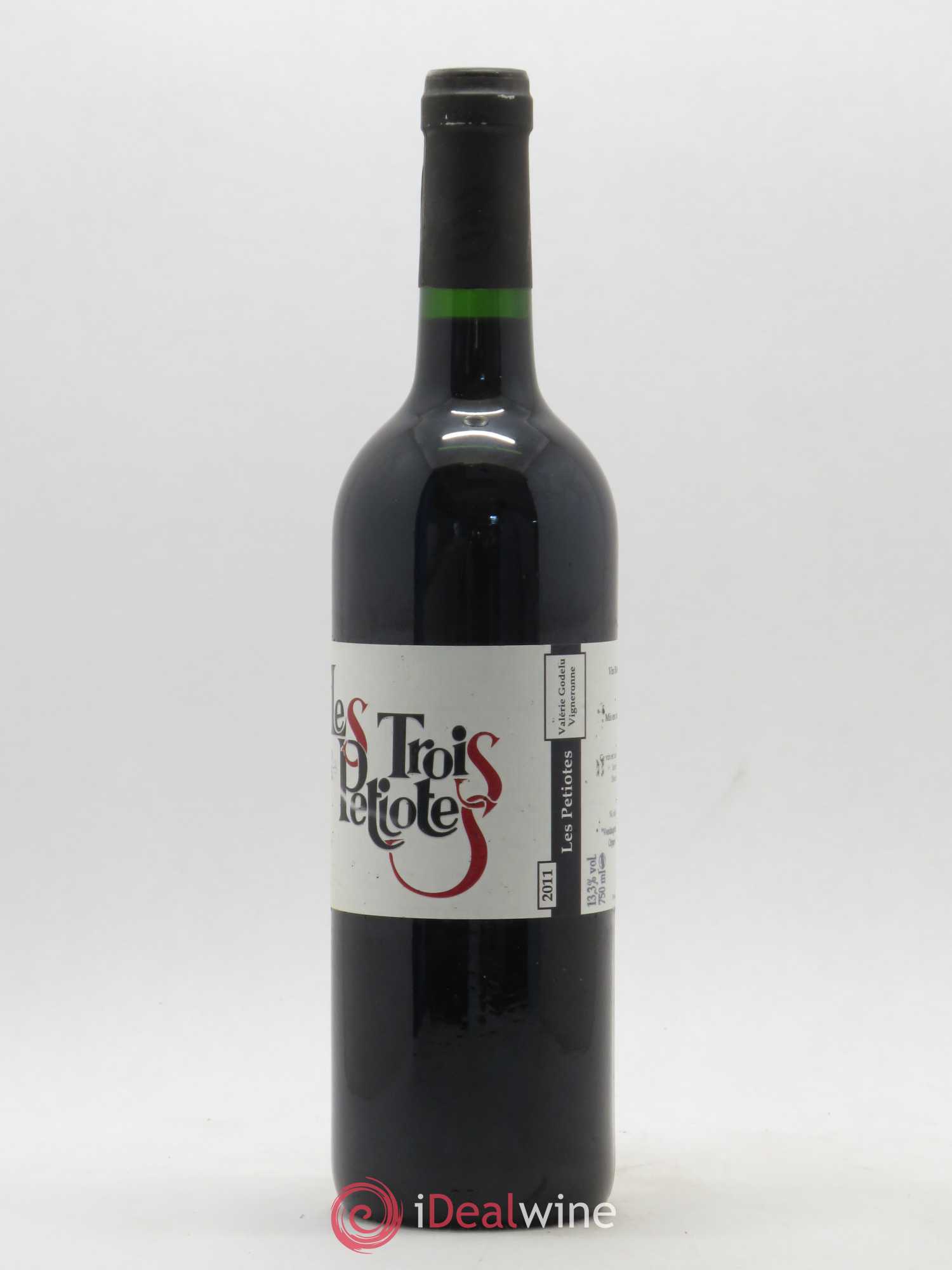 Côtes de Bourg Domaine Les trois Petiotes 2011 - Posten von 1 Flasche - 0