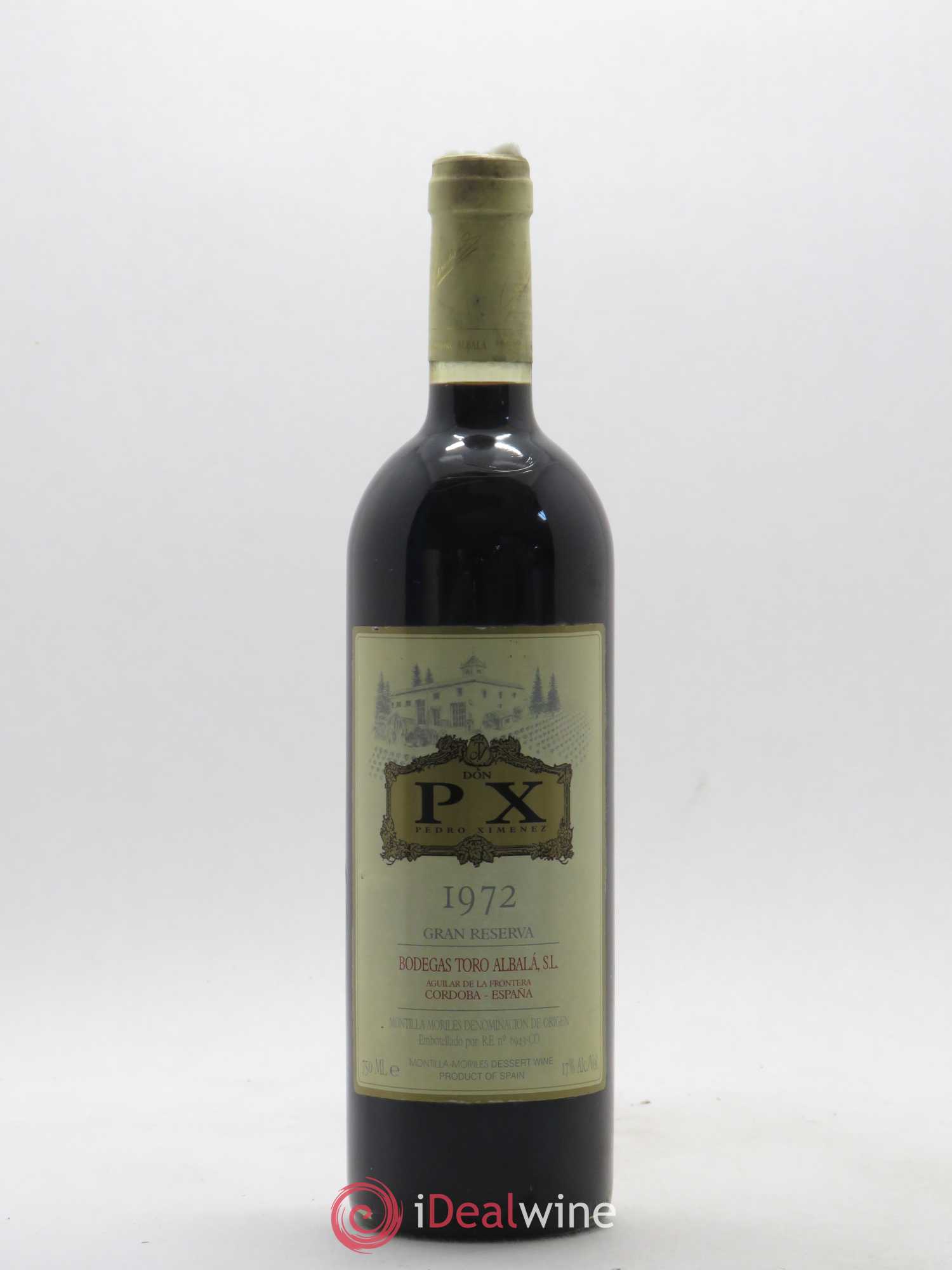 Montilla Moriles Bodegas Toro Albala Don PX Gran Reserva 1972 - Lot de 1 bouteille - 0