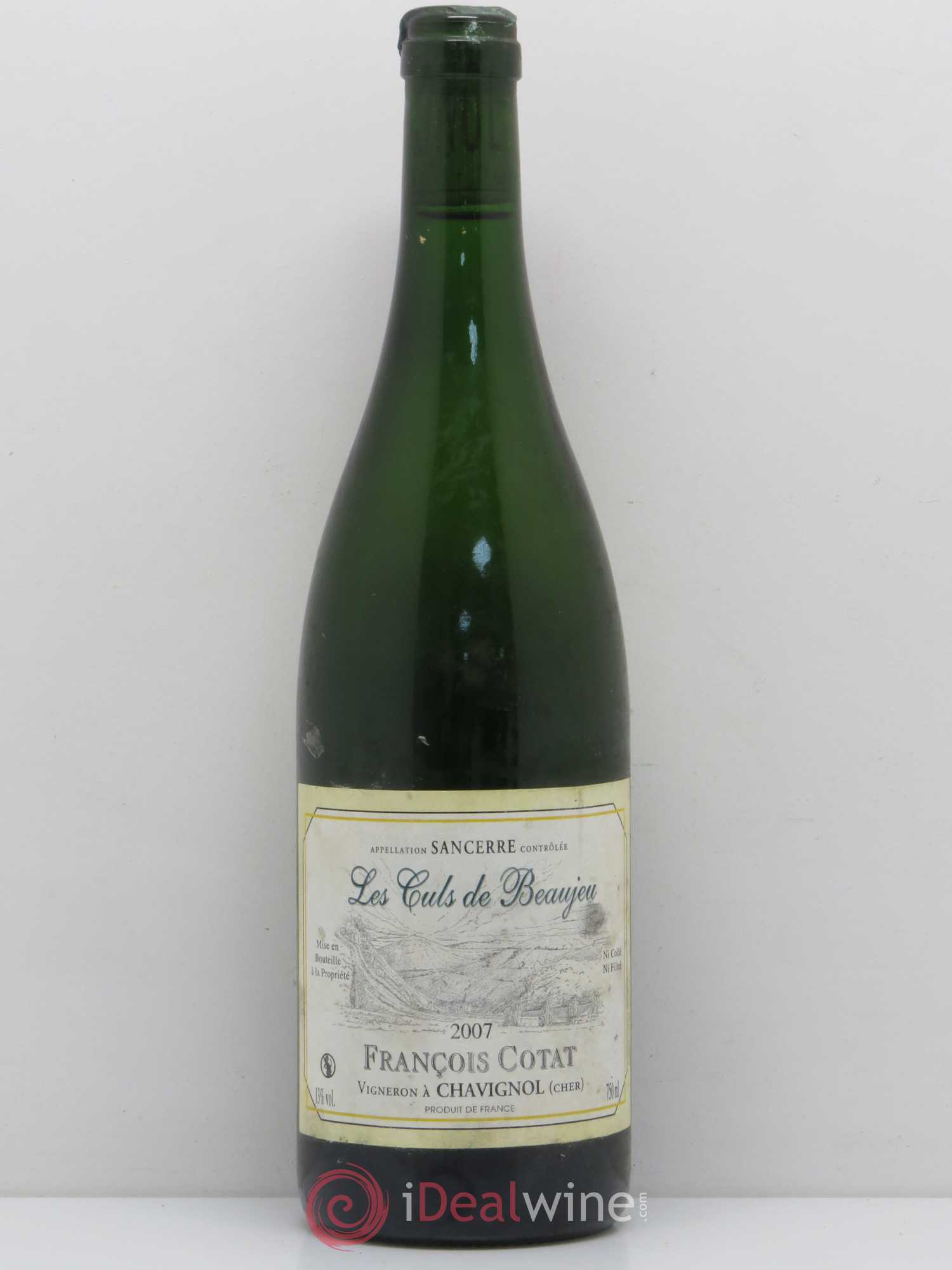 Sancerre Les Culs de Beaujeu François Cotat 2007 - Lot de 1 bouteille - 0