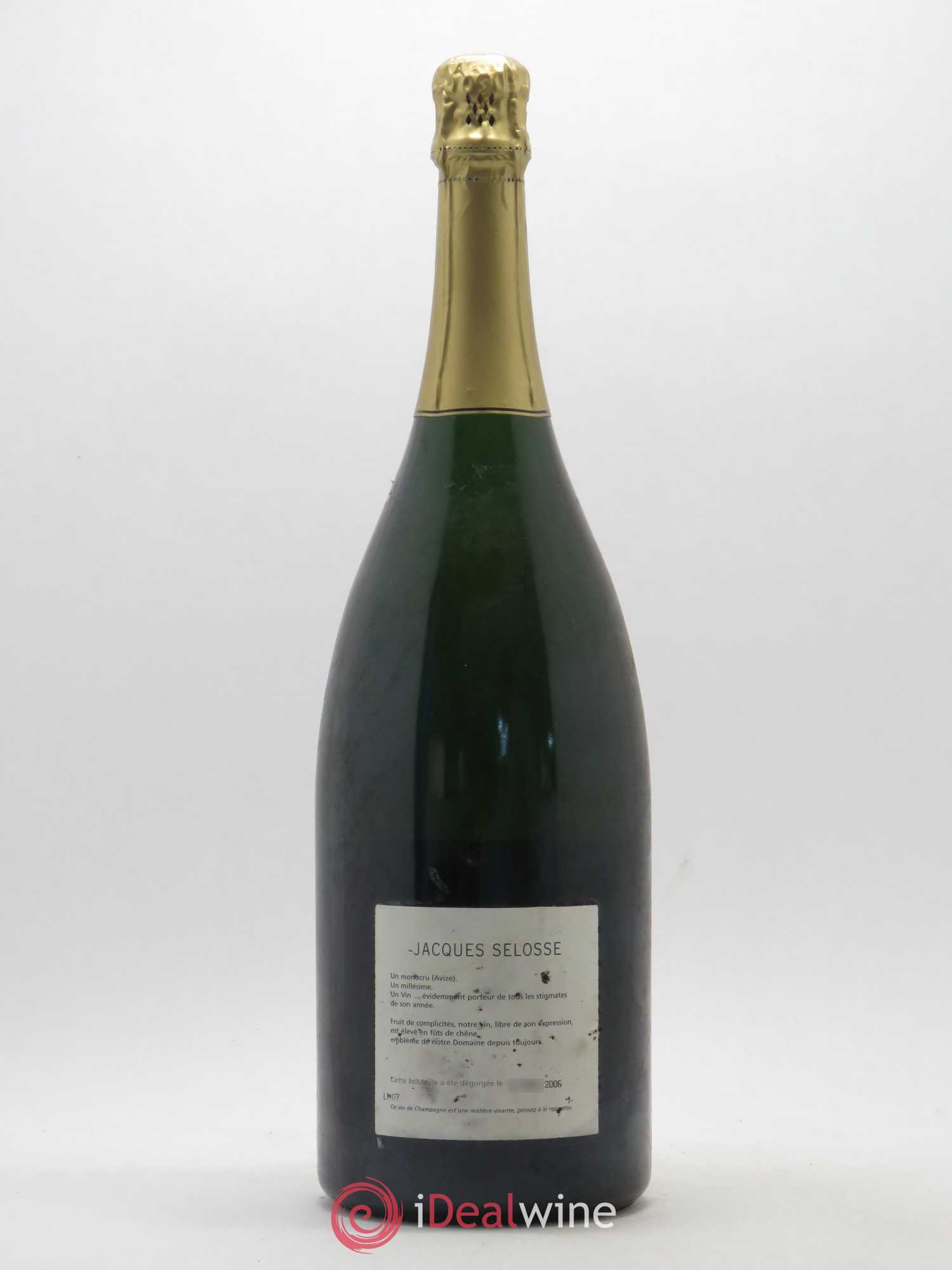 Blanc de Blancs Grand Cru Extra-Brut Jacques Selosse 1997 - Posten von 1 Magnum - 1