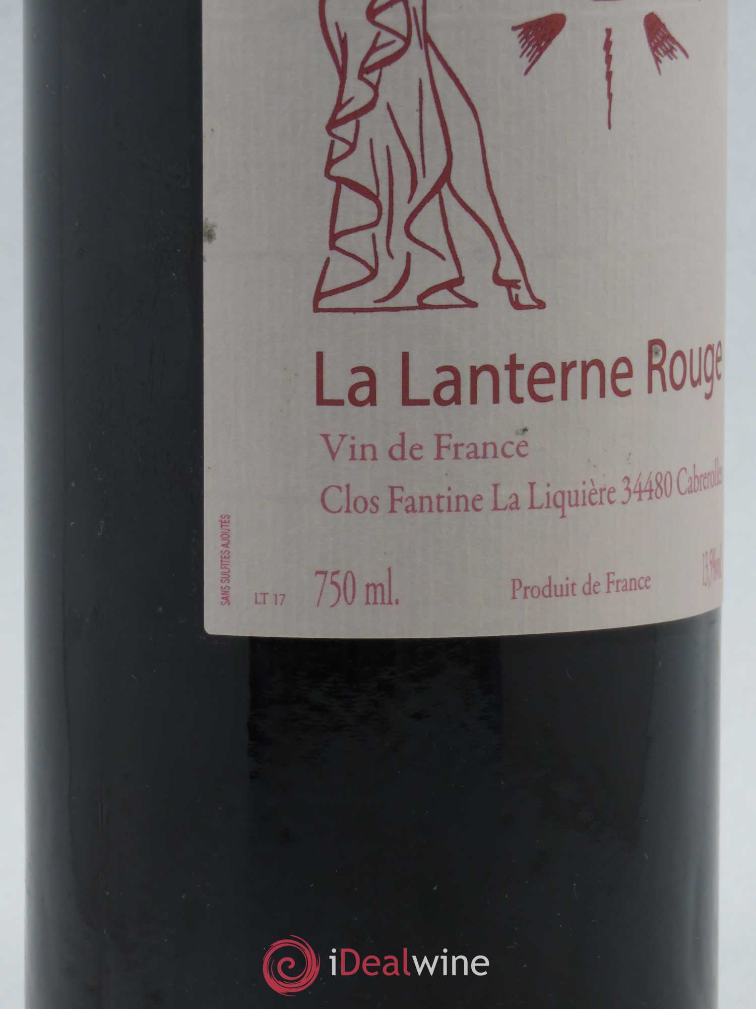 Vin de France La Lanterne rouge Clos Fantine 2017 - Posten von 2 Flaschen - 1