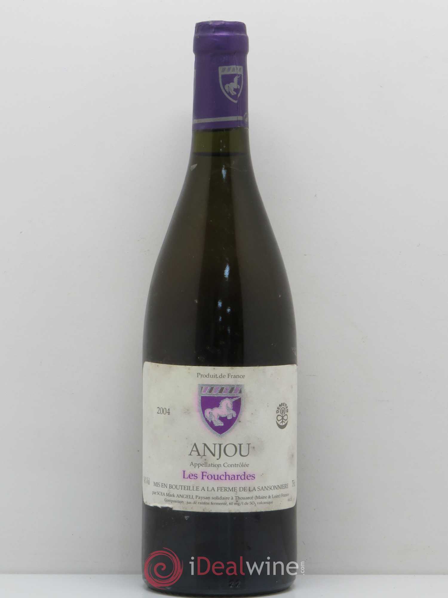 Val de Loire Foucharde Domaine Mark Angeli Ferme de la Sansonnière 2004 - Posten von 1 Flasche - 0