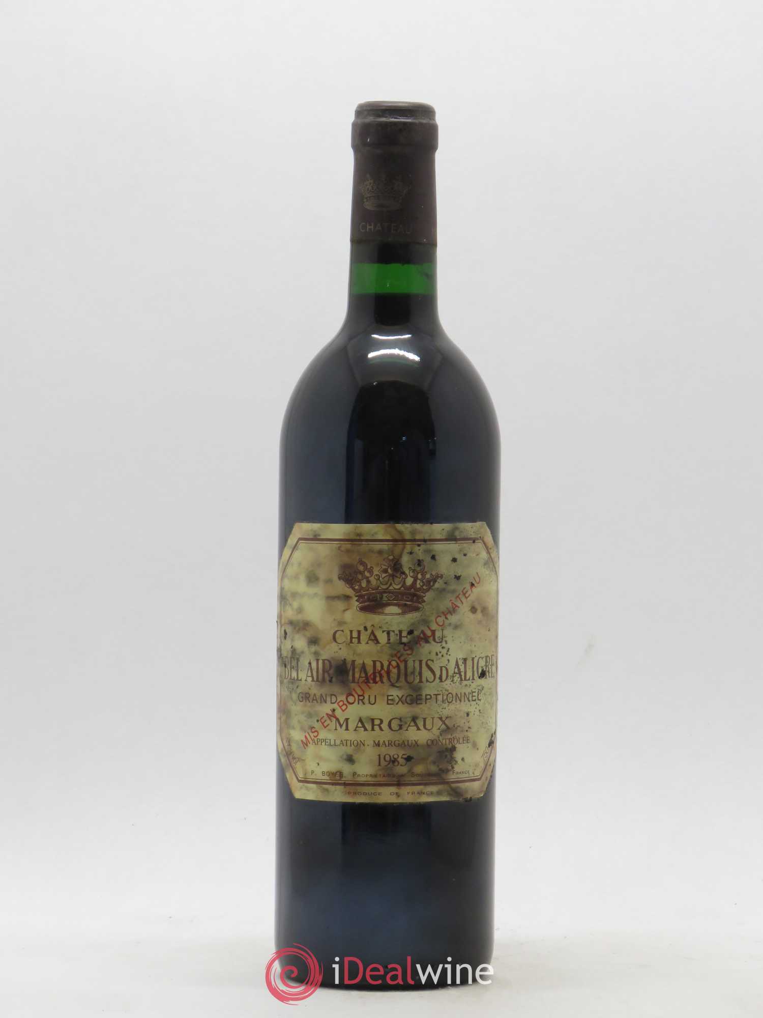 Château Bel Air Marquis d'Aligre 1985 - Lot de 1 bouteille - 0