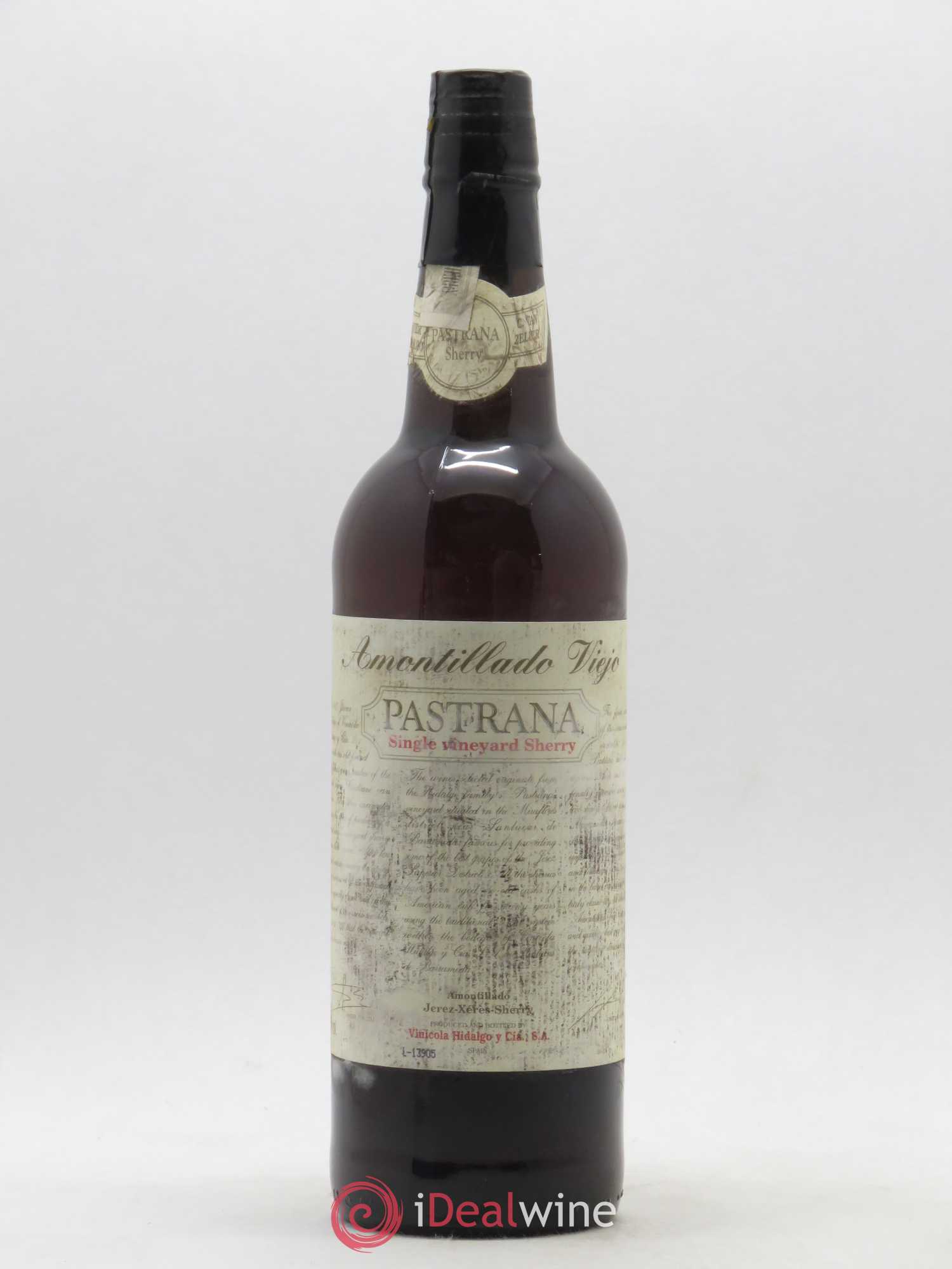 Jerez (Xerez, Sherry) Amontillado Viejo Pastrana 20 ans - Posten von 1 Flasche - 0