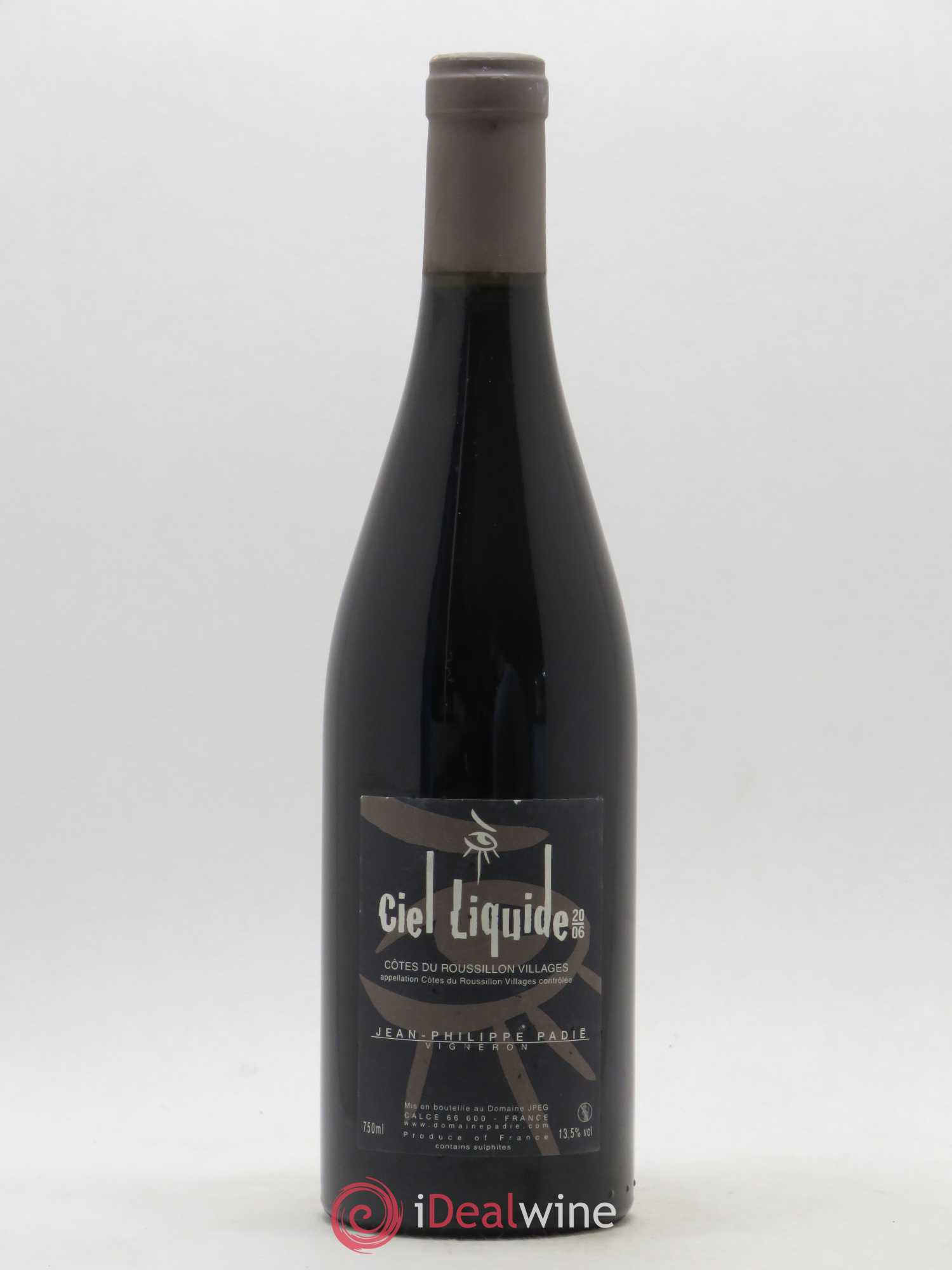 Côtes du Roussillon Ciel Liquide Domaine Jean-Philippe Padié 2006 - Lotto di 1 bottiglia - 0