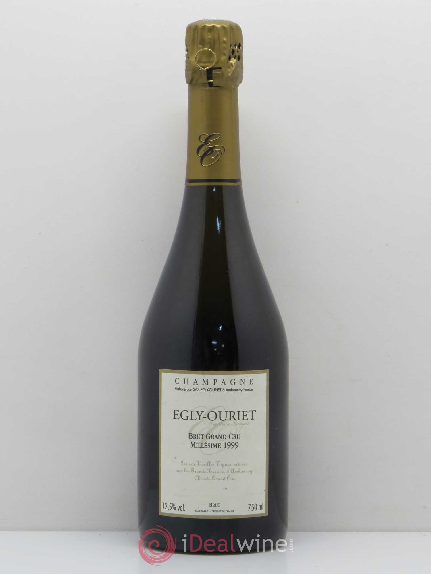 Grand Cru Brut Egly-Ouriet 1999 - Lot de 1 bouteille - 0