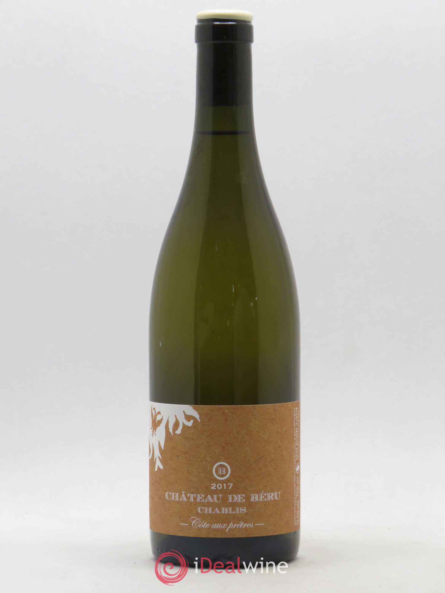 Chablis La Côte aux Prêtres Sans So2 Athenaïs de Beru 2017 - Posten von 1 Flasche - 0