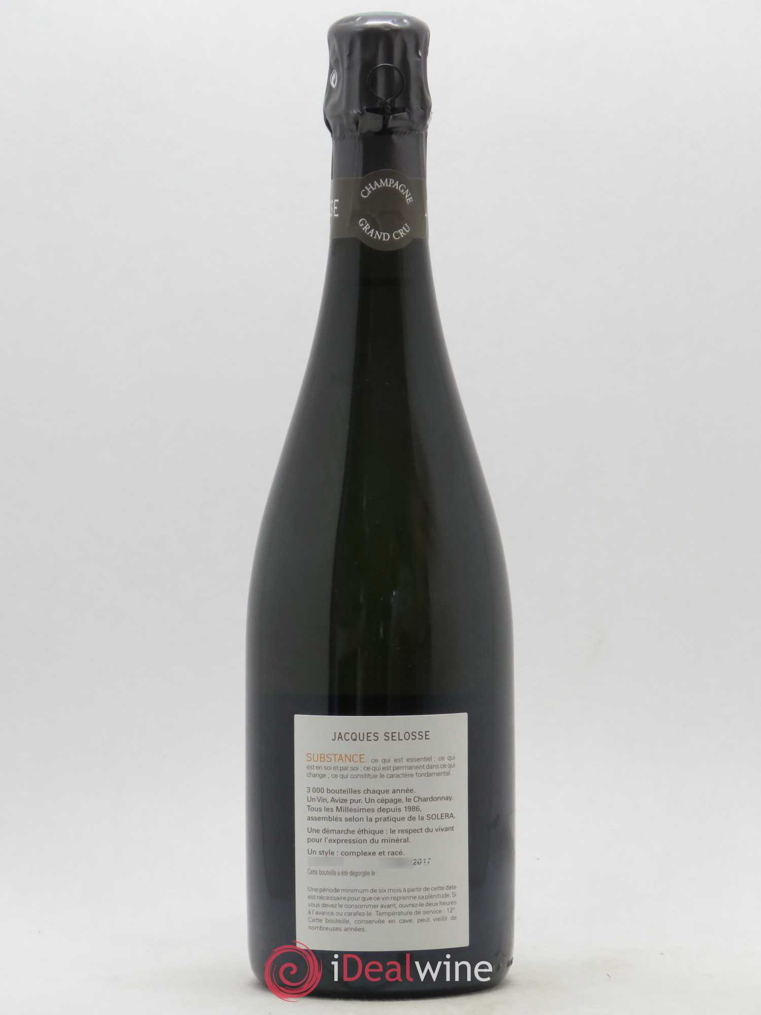 Substance Jacques Selosse - Lot de 1 bouteille - 1