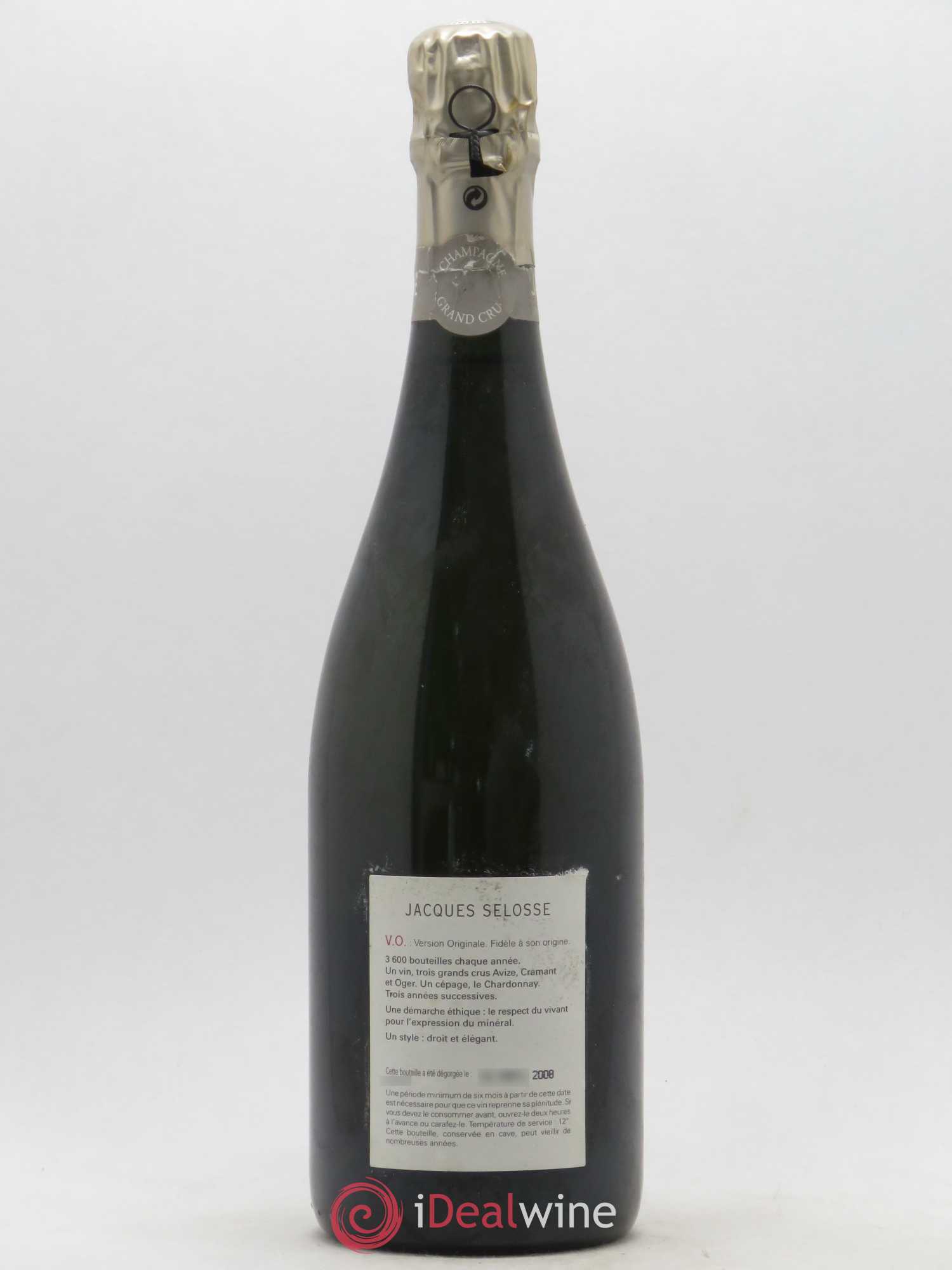 Version Originale Jacques Selosse - Lot de 1 bouteille - 1
