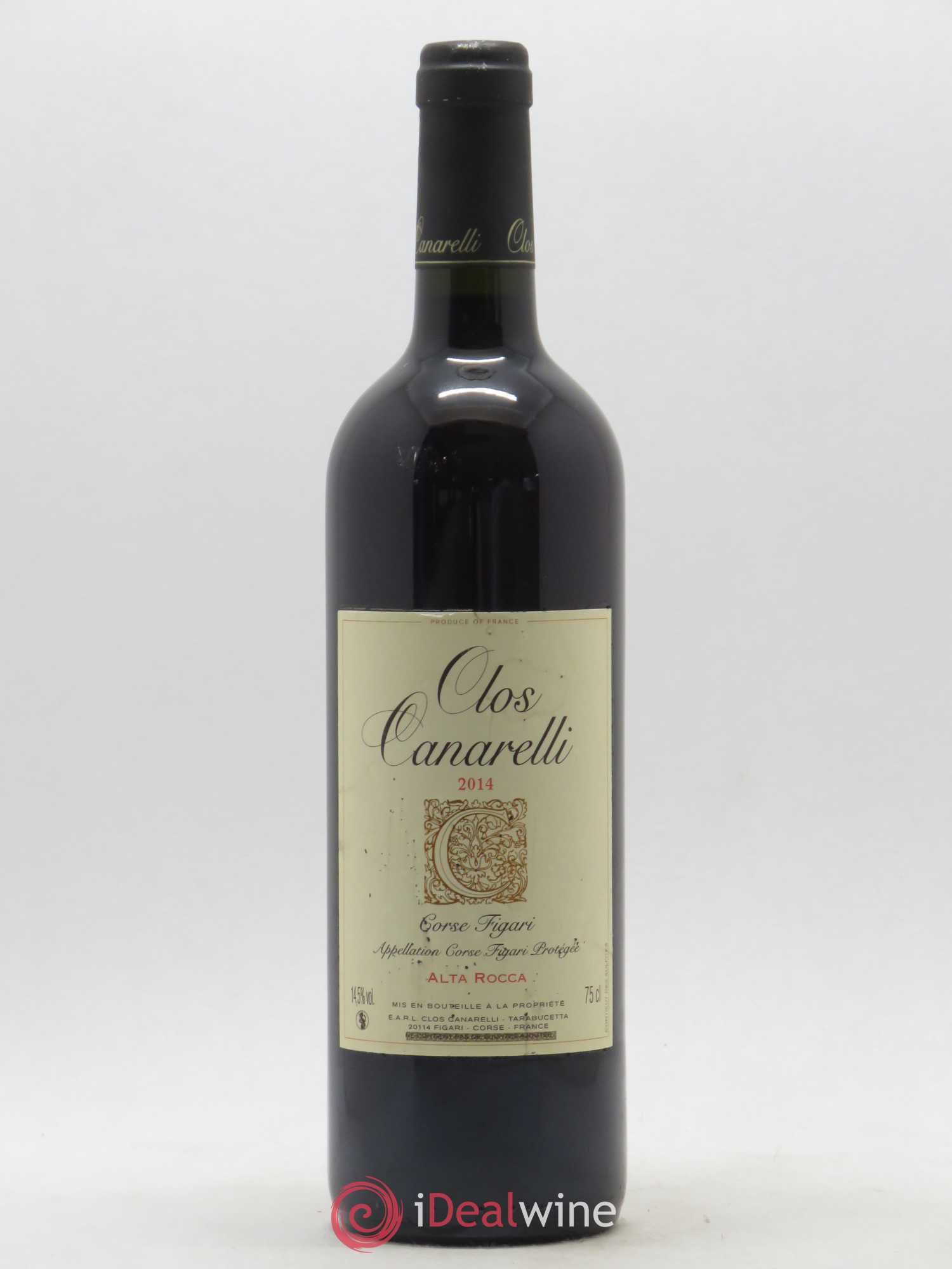 Figari Clos Canarelli Alta Rocca 2014 - Lot de 1 bouteille - 0