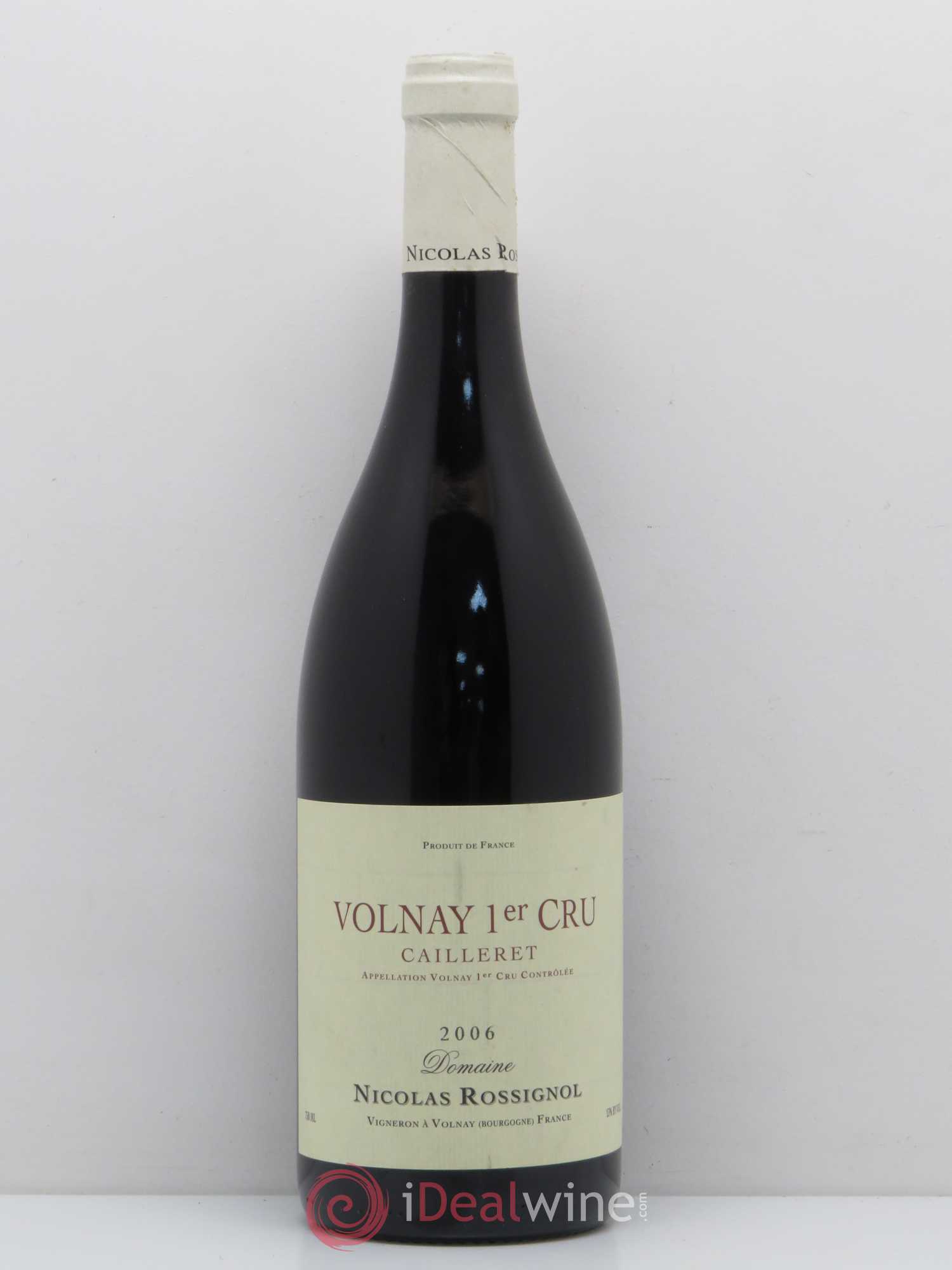 Volnay 1er Cru Caillerets Domaine Nicolas Rossignol 2006 - Posten von 1 Flasche - 0