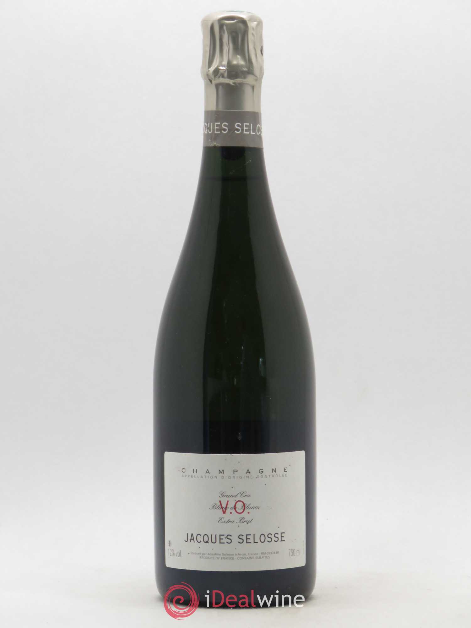 Version Originale Jacques Selosse Blanc de Blancs - Lot de 1 bouteille - 0