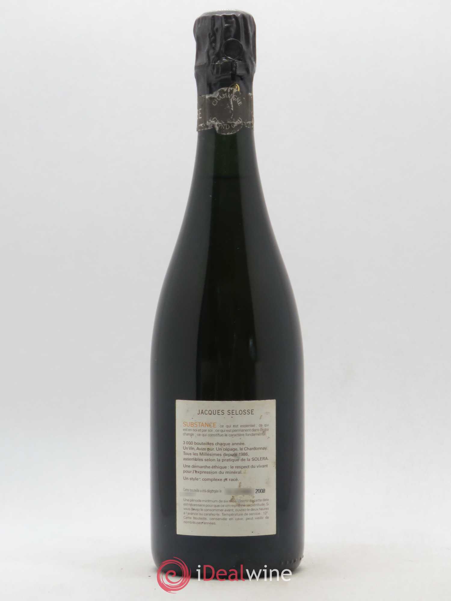 Substance Jacques Selosse - Lot de 1 bouteille - 1