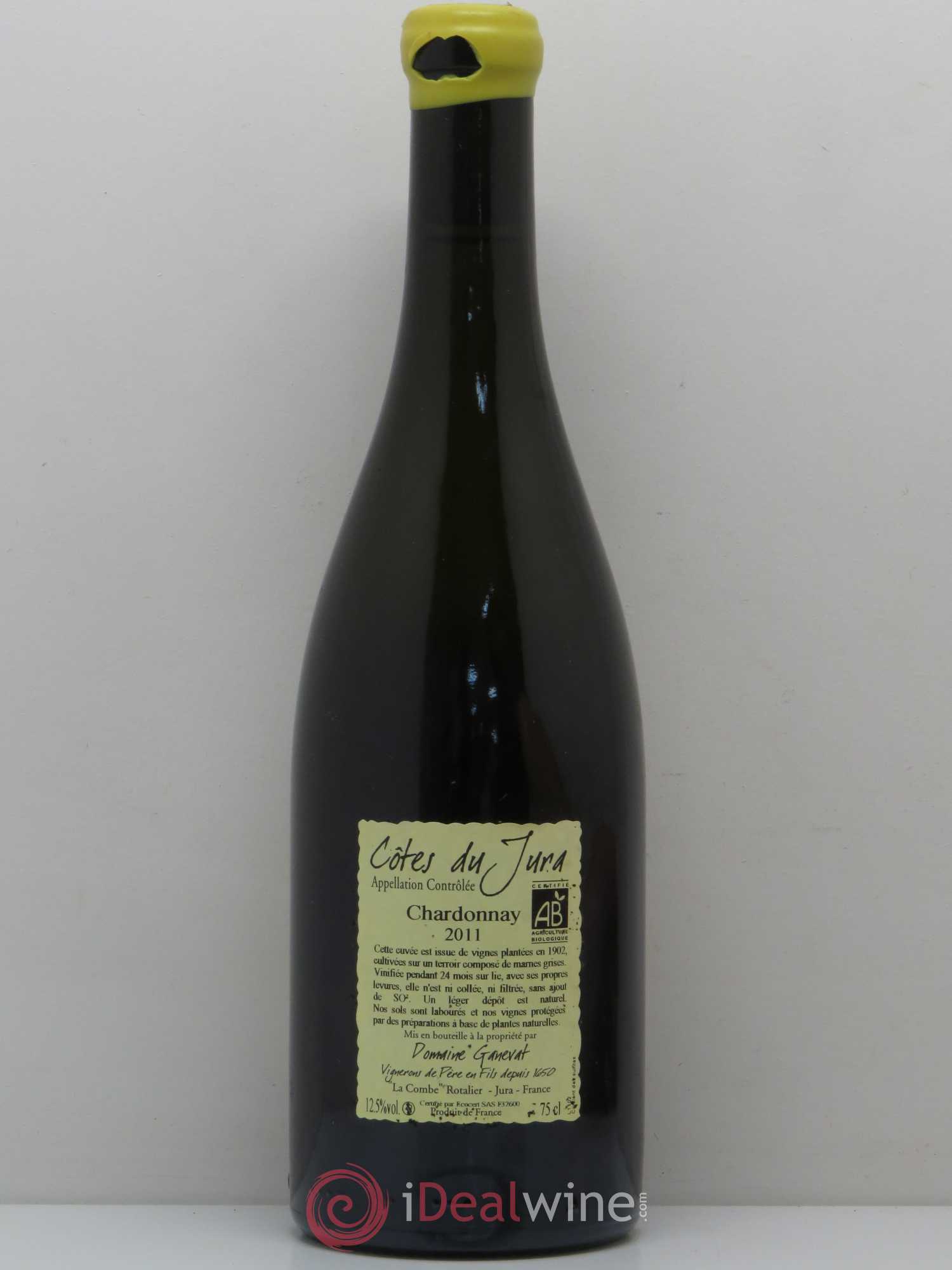Côtes du Jura Les Chalasses Vieilles Vignes Jean-François Ganevat (Domaine) 2011 - Lot de 1 bouteille - 1