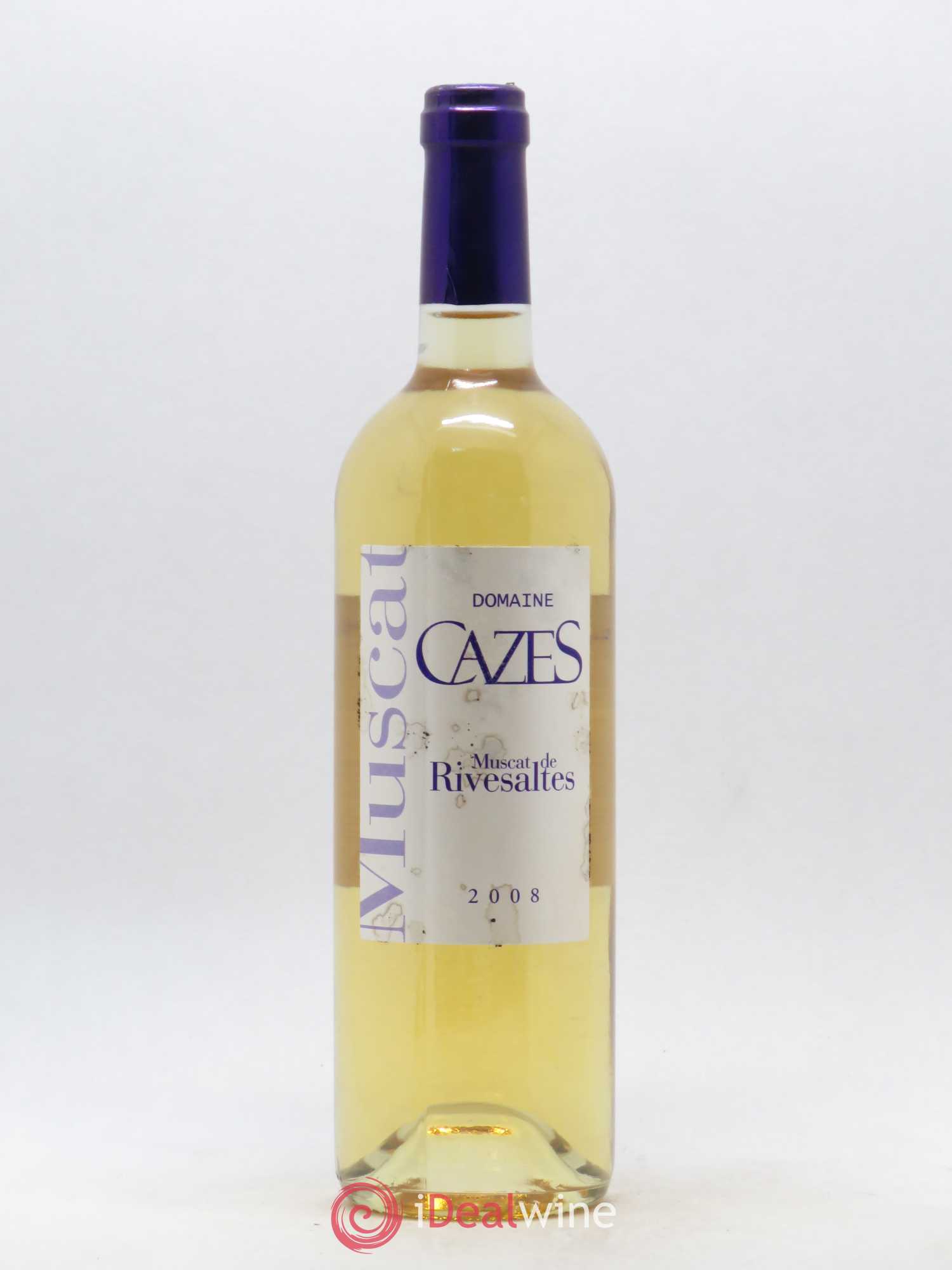 Muscat de Rivesaltes Cazes 2008 - Lot of 1 bottle - 0