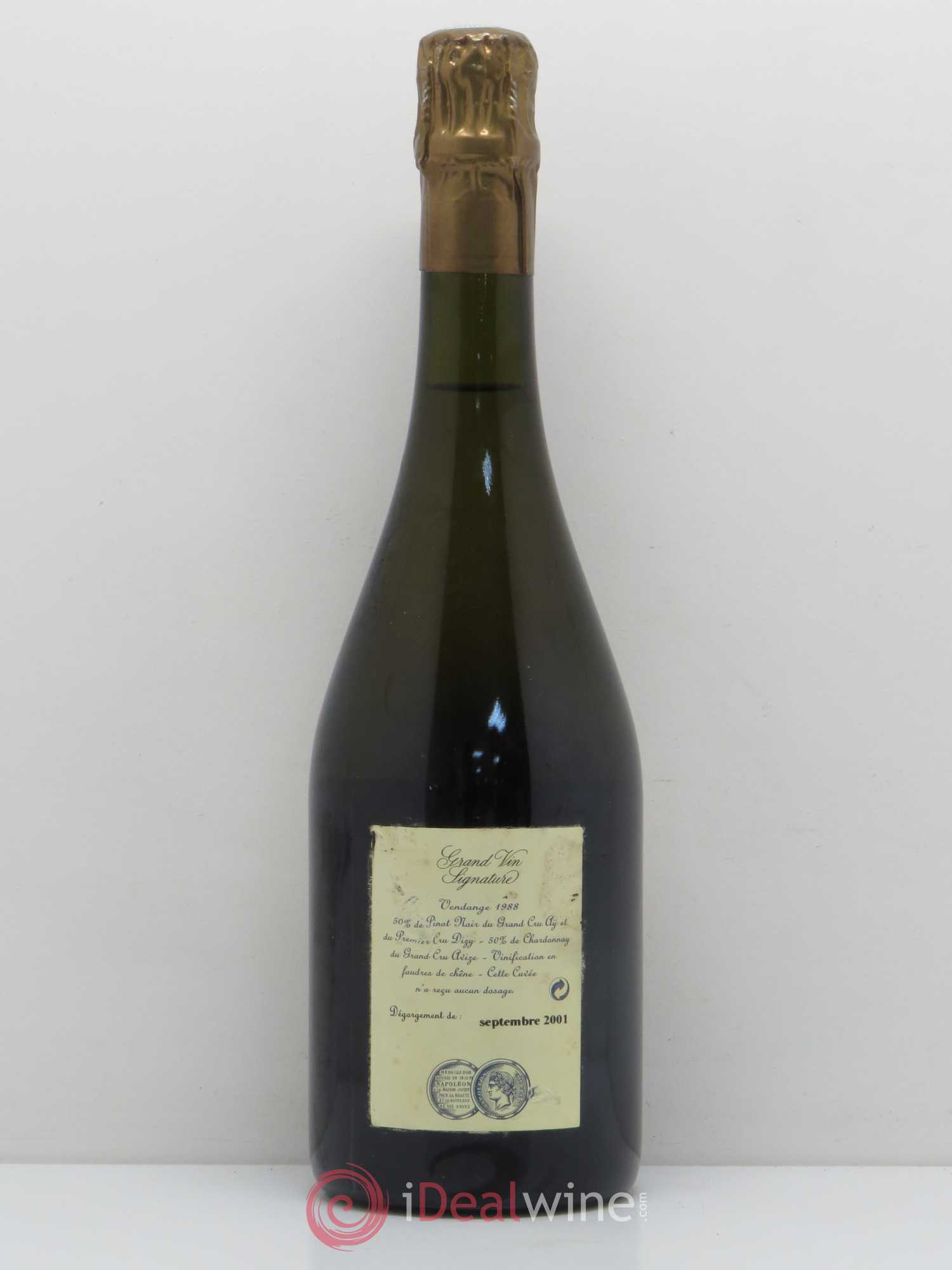 Millésimé Jacquesson Signature 1988 - Lot de 1 bouteille - 1