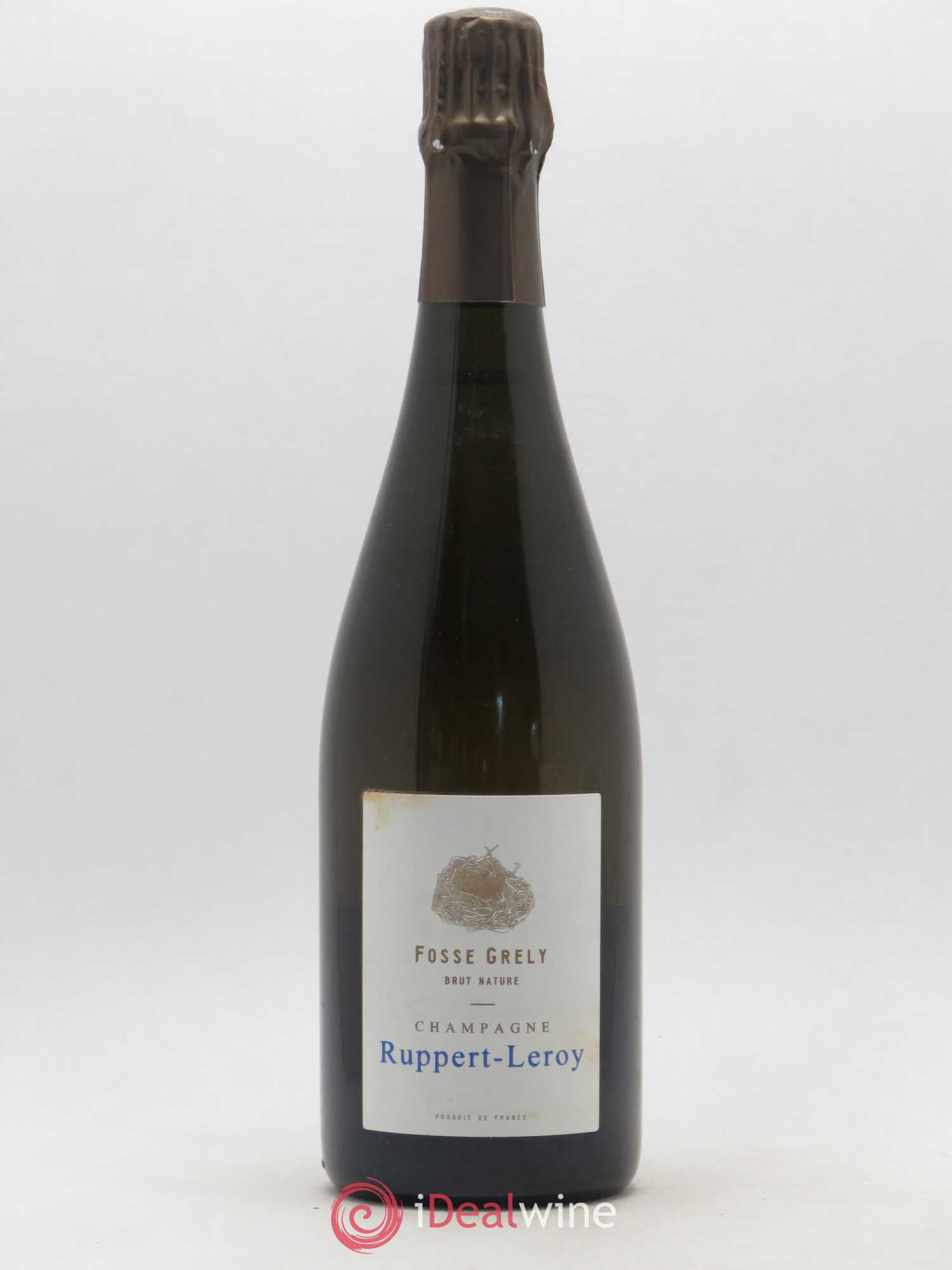 Champagne Fosse Grely Brut Nature Domaine Ruppert-Leroy 2014 - Posten von 1 Flasche - 0