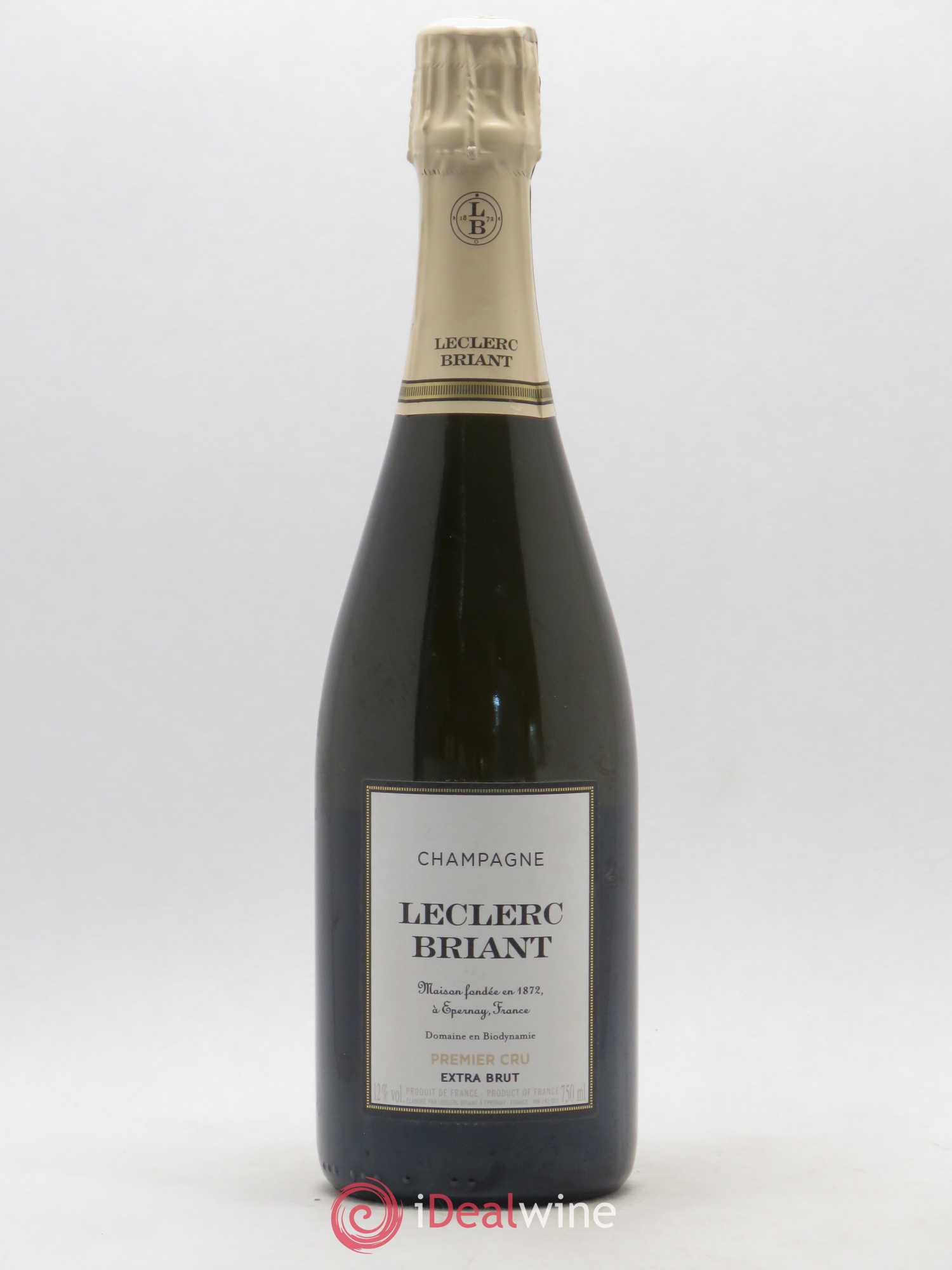 Millésimé Extra-Brut Leclerc Briant Premier cru 2013 - Lot de 1 bouteille - 0