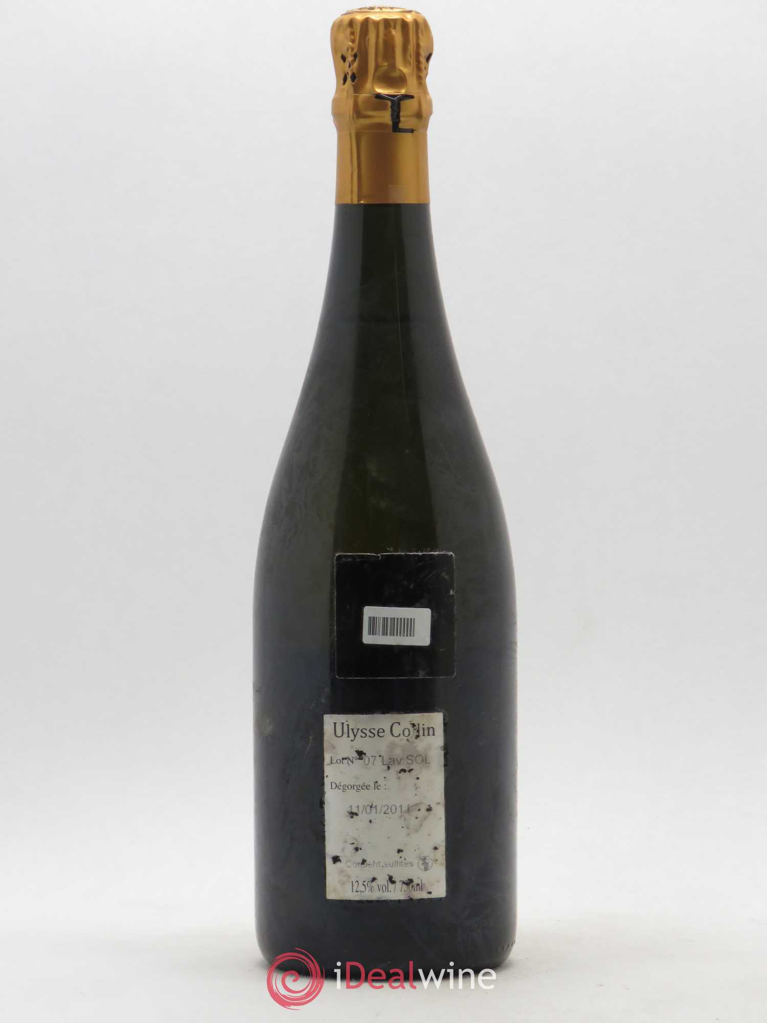 Les Pierrières Blancs de Blancs Extra-Brut Ulysse Collin Blanc de Blancs Extra Brut 2007 - Lot de 1 bouteille - 1