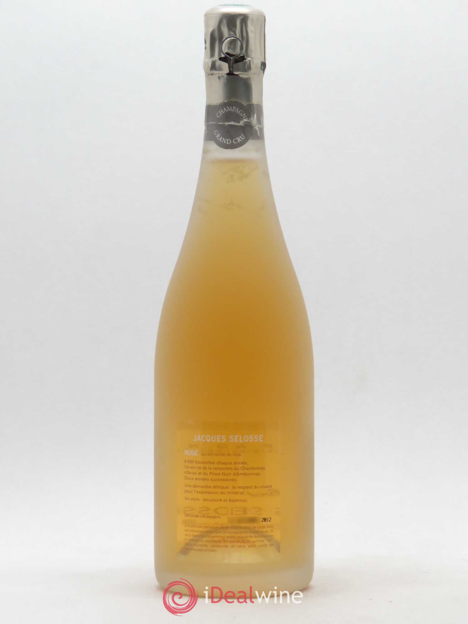Rosé Brut Jacques Selosse - Lot de 1 bouteille - 1