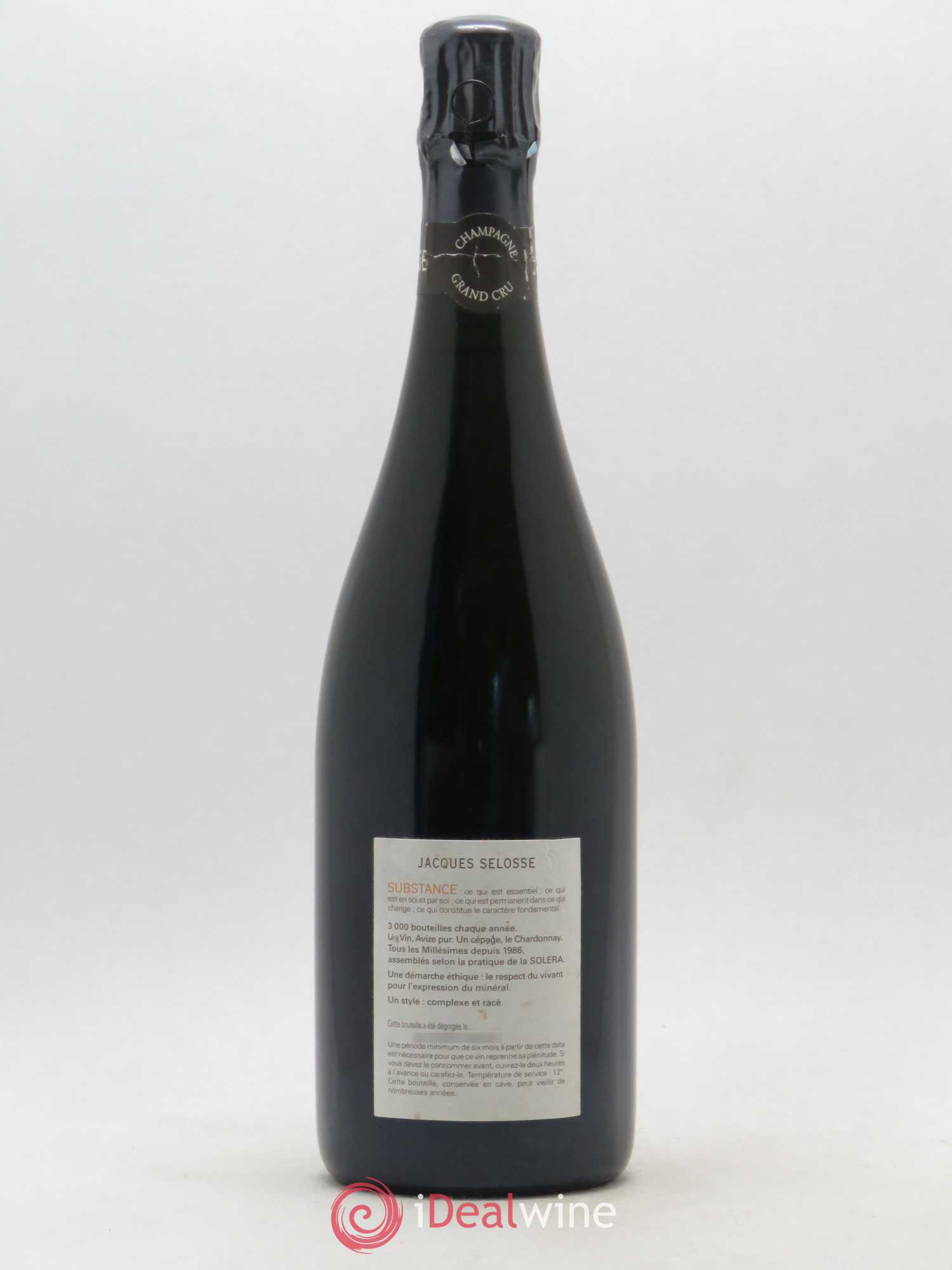 Substance Jacques Selosse - Lot de 1 bouteille - 1