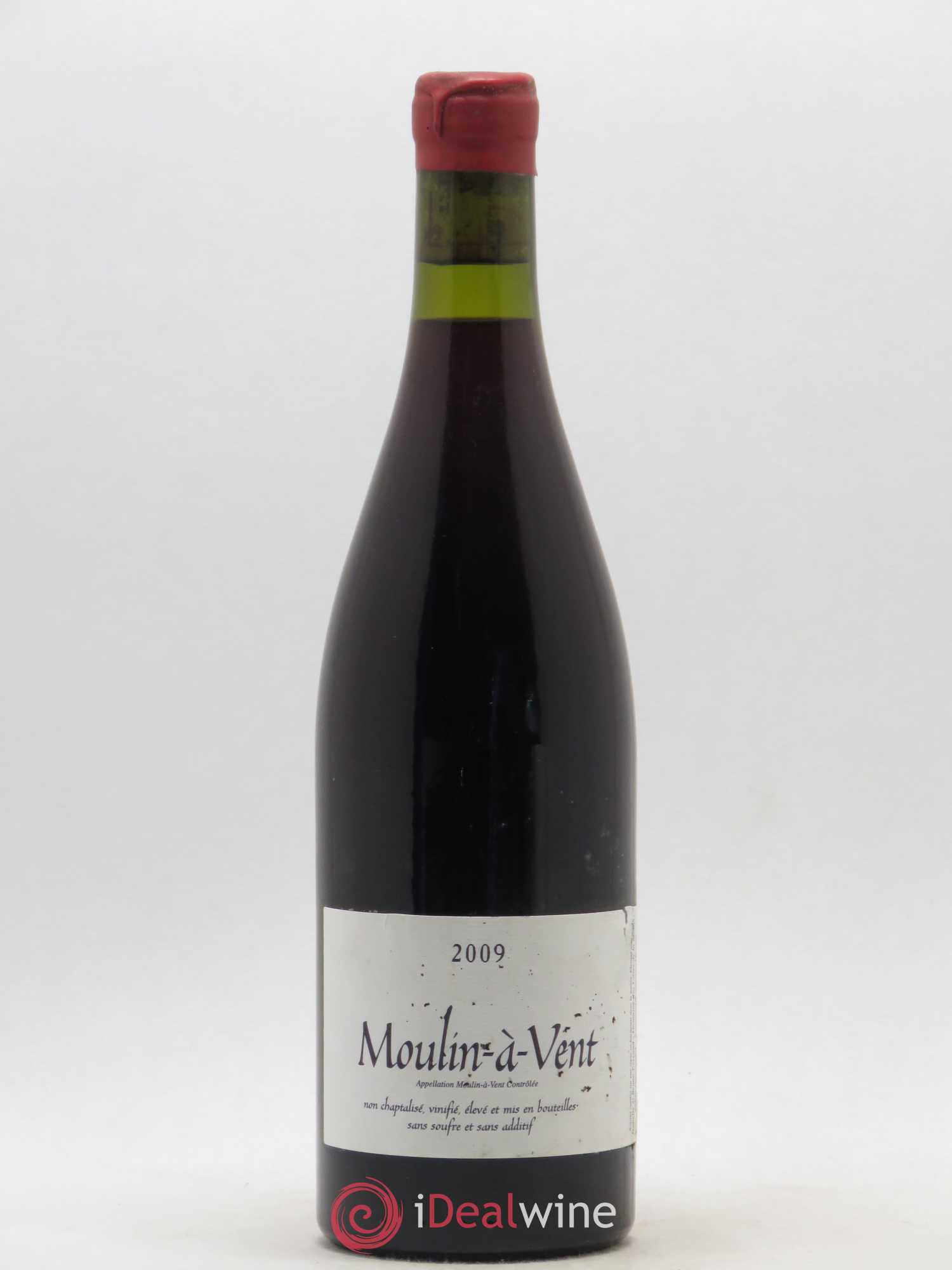 Moulin-à-Vent Domaine des Cotes de la Moliere 2009 - Posten von 1 Flasche - 0